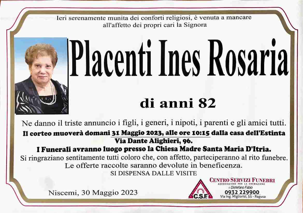 Ines Rosaria Placenti