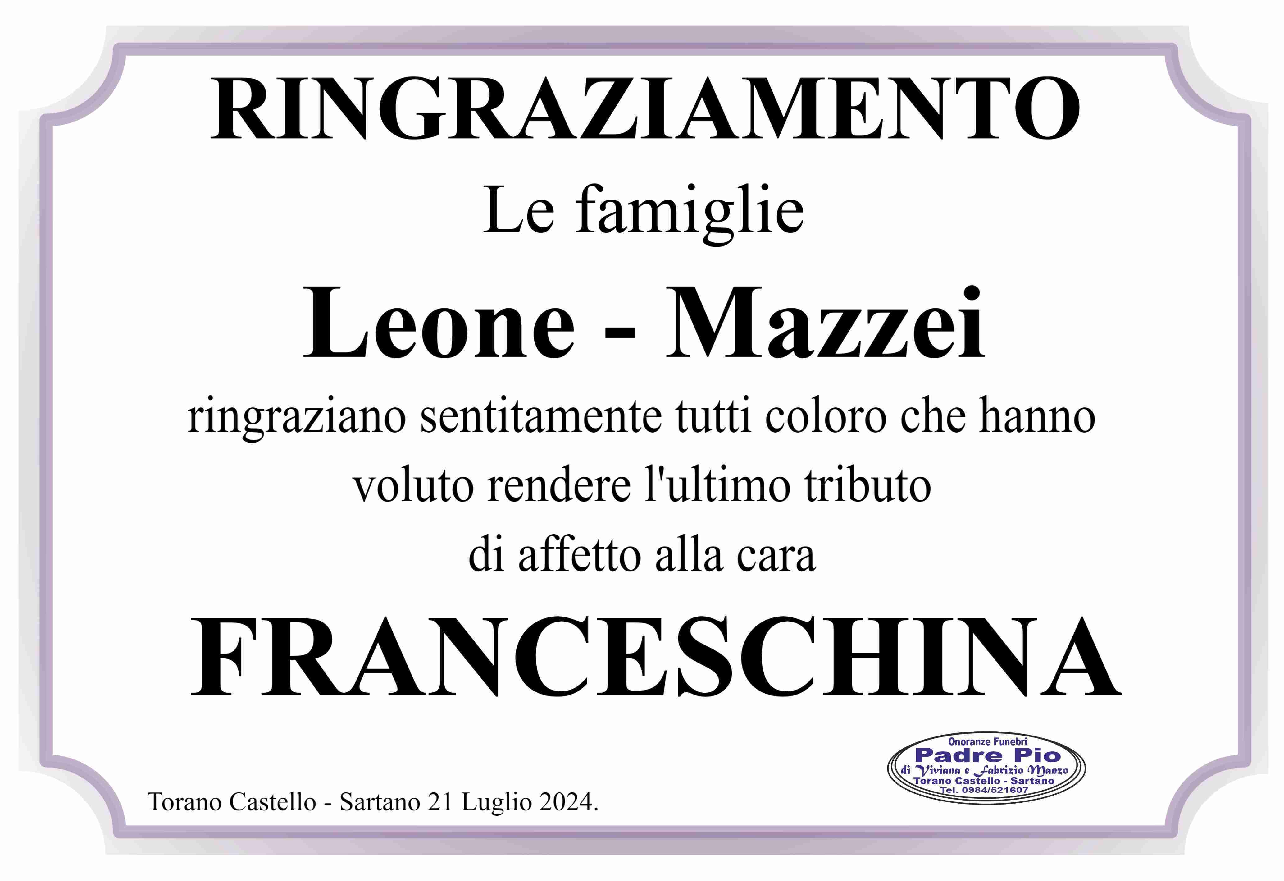 Franceschina Leone