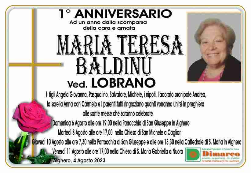 Maria Teresa Baldinu