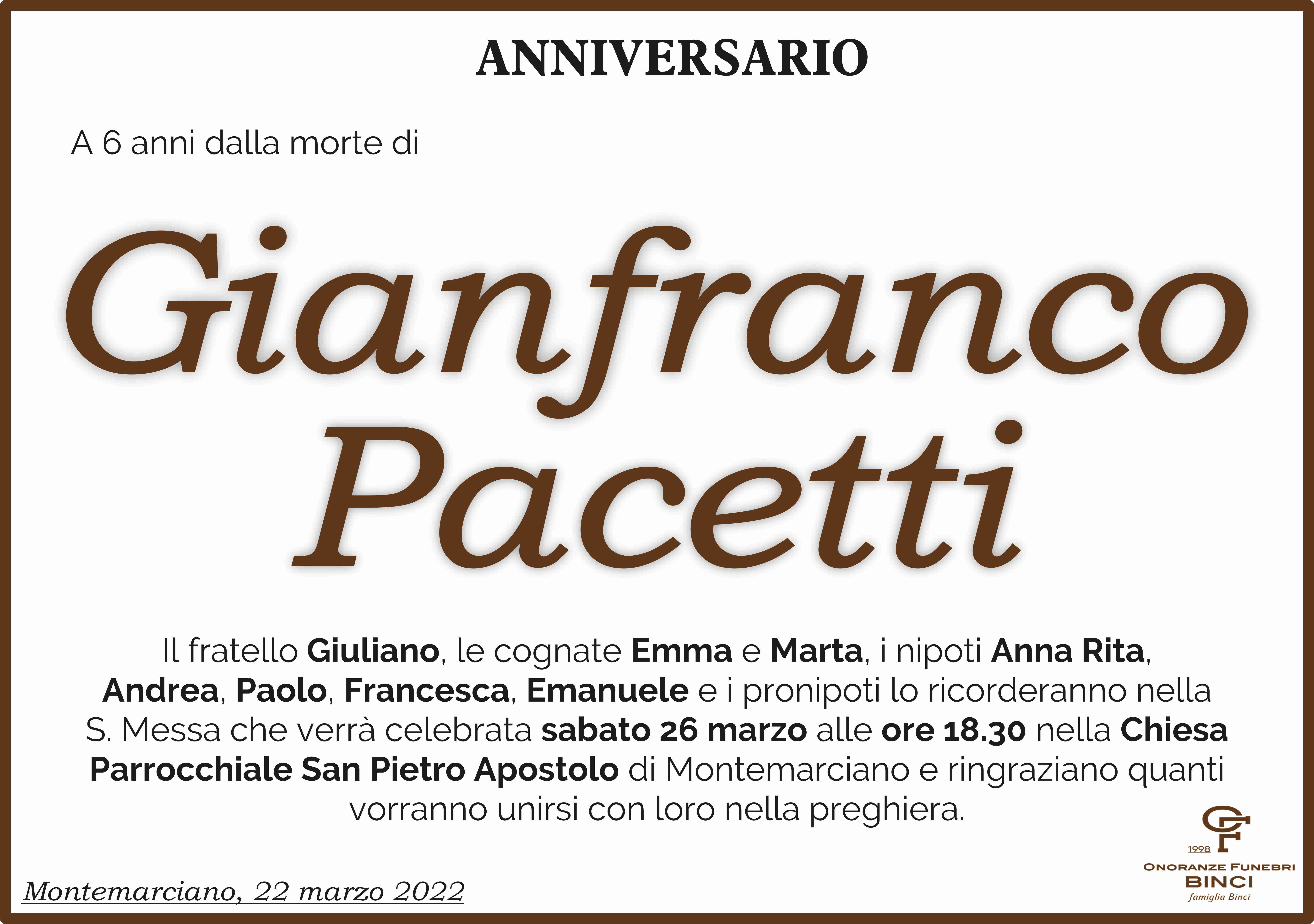 Gianfranco Pacetti