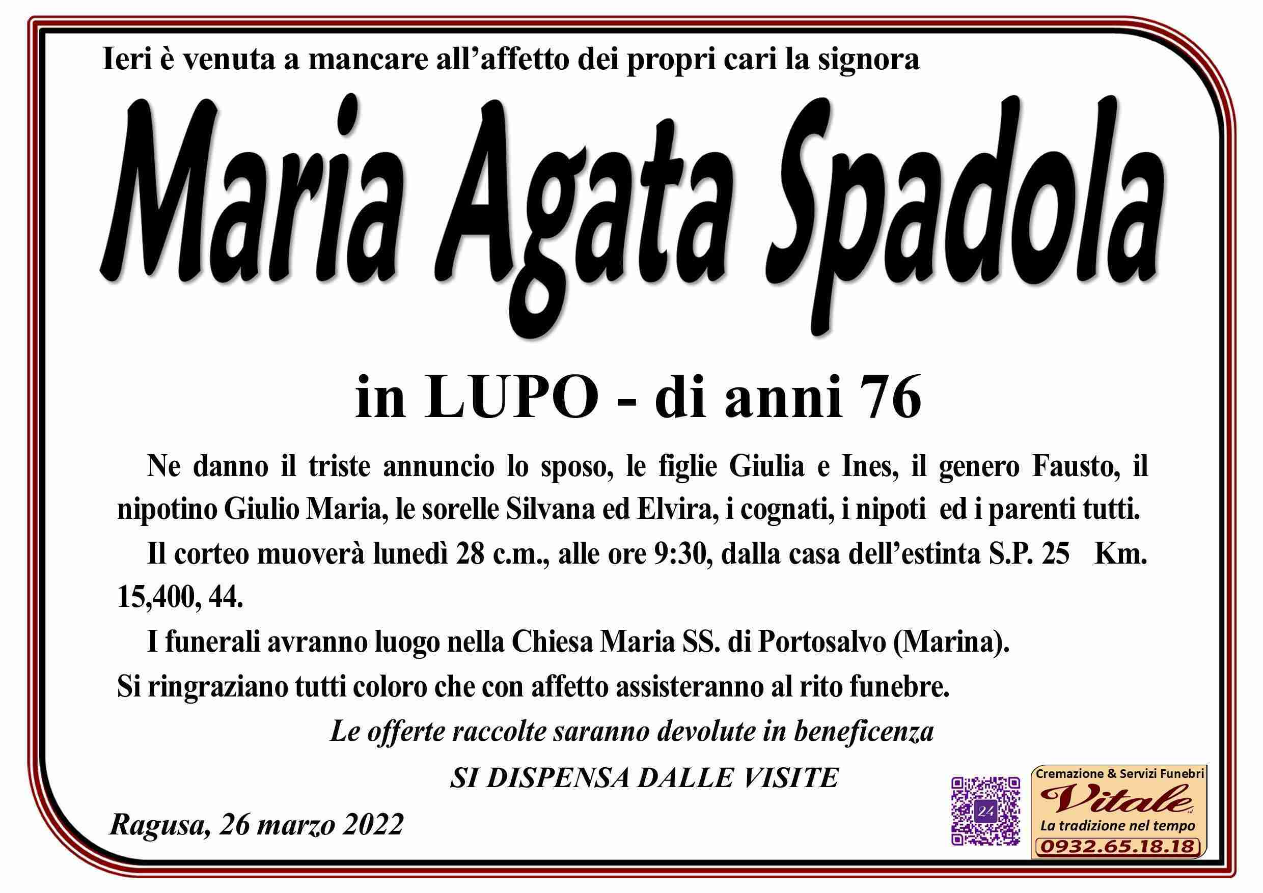 Maria Agata Spadola
