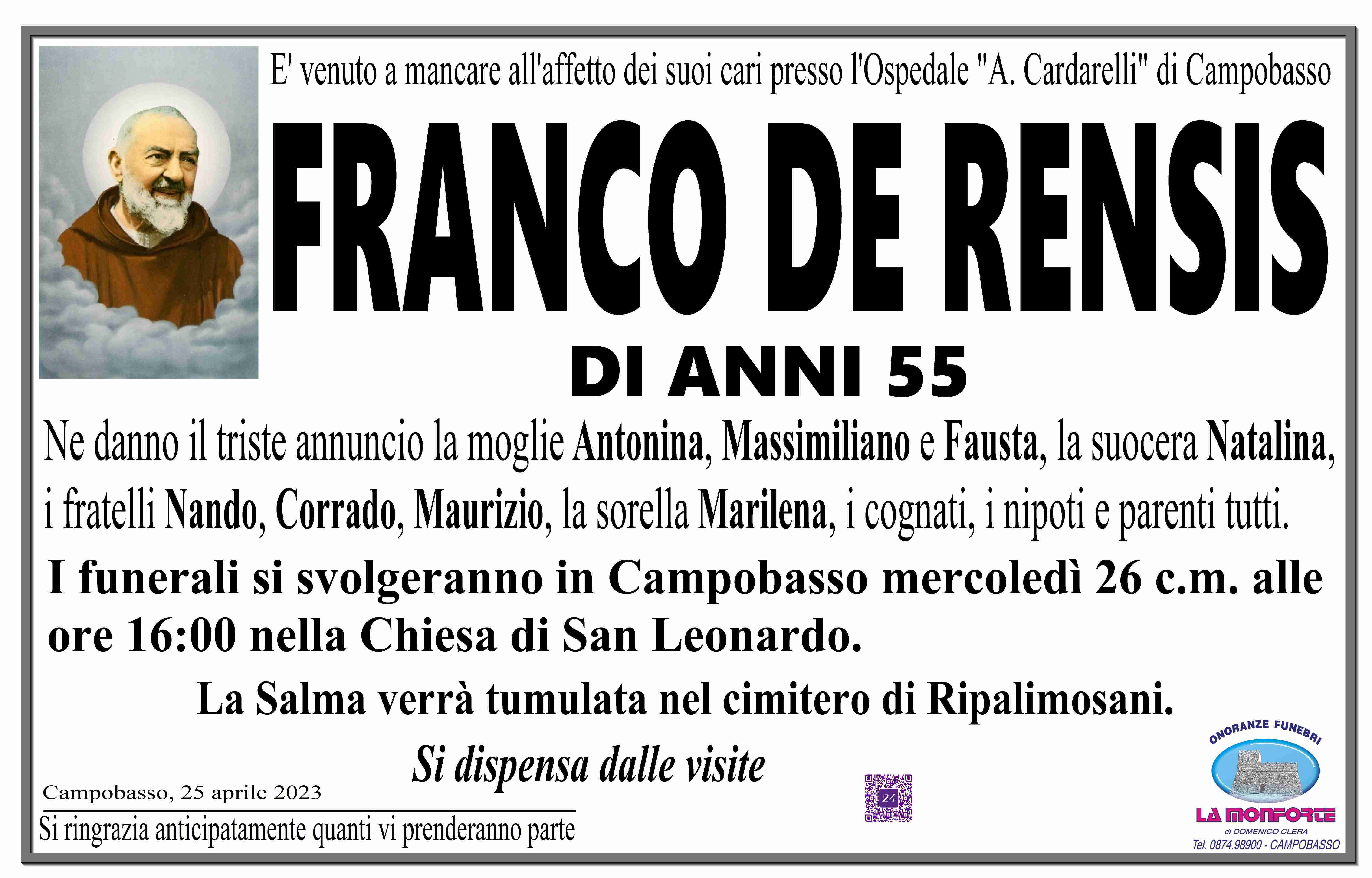 Antonino Franco De Rensis