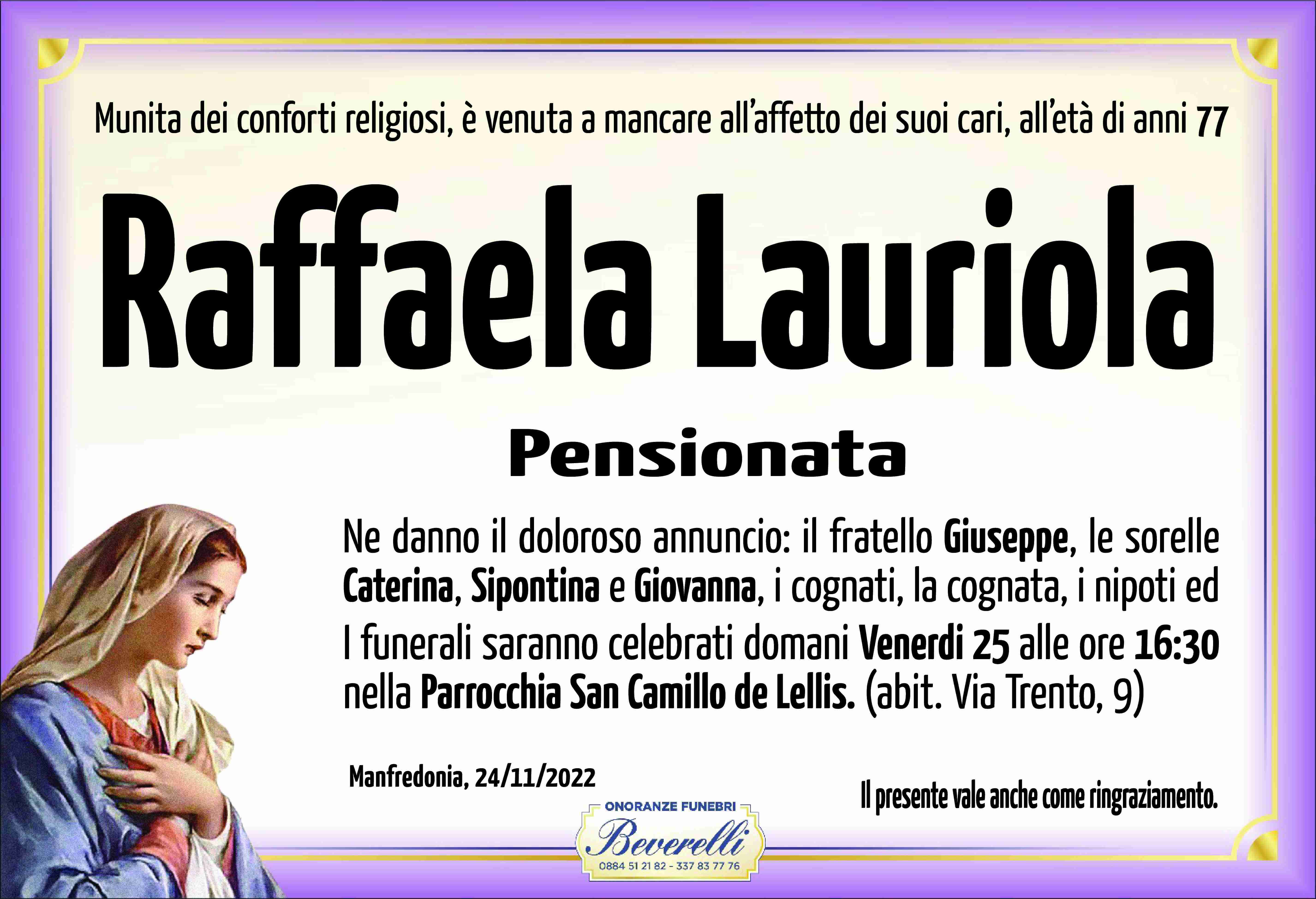 Raffaela Lauriola