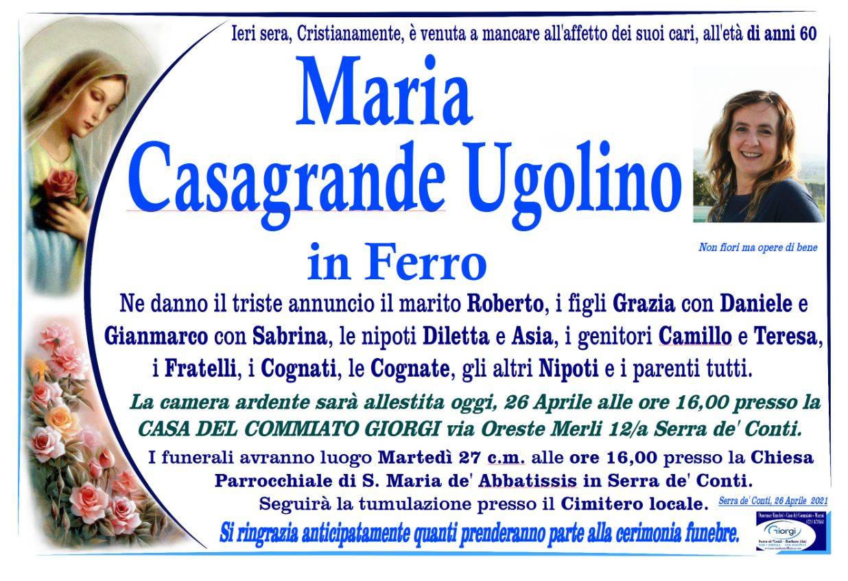 Maria Casagrande Ugolino