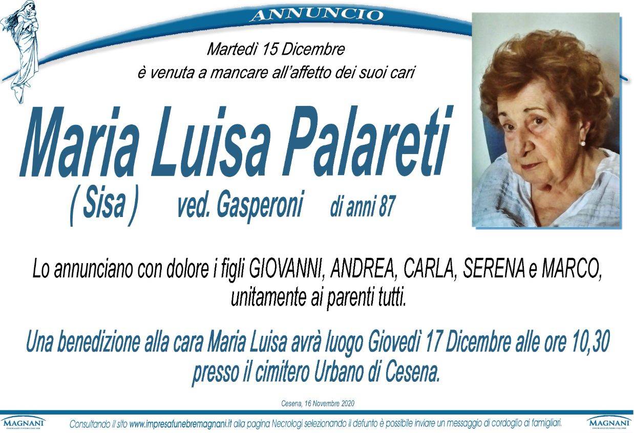 Maria Luisa Palareti