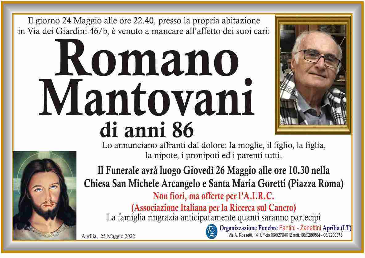 Romano Mantovani