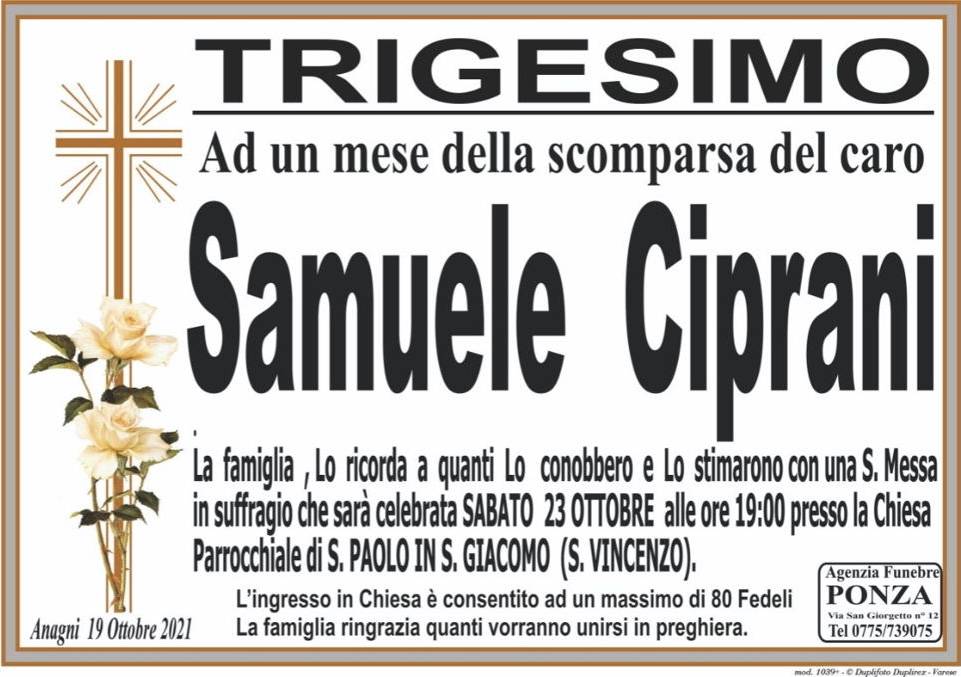 Samuele Ciprani