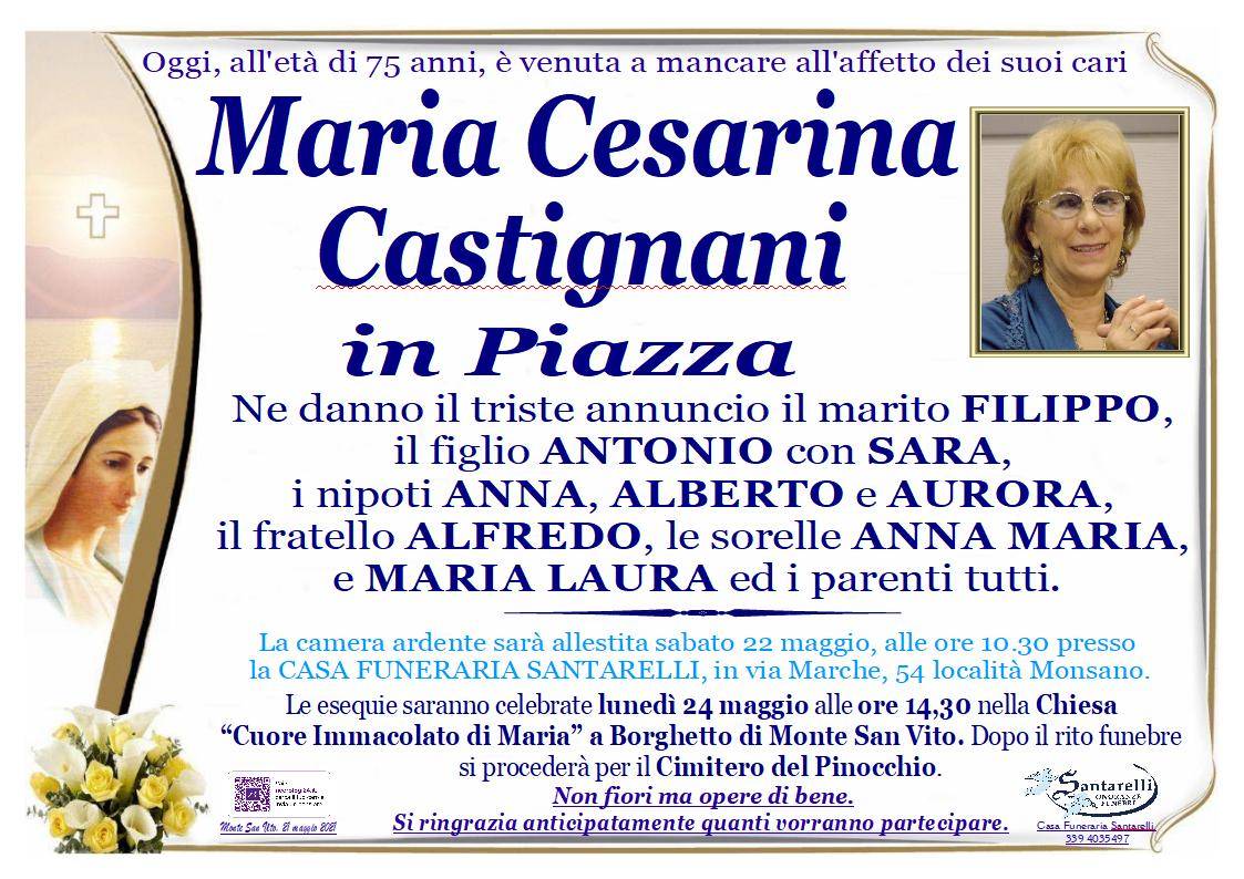 Maria Cesarina Castignani