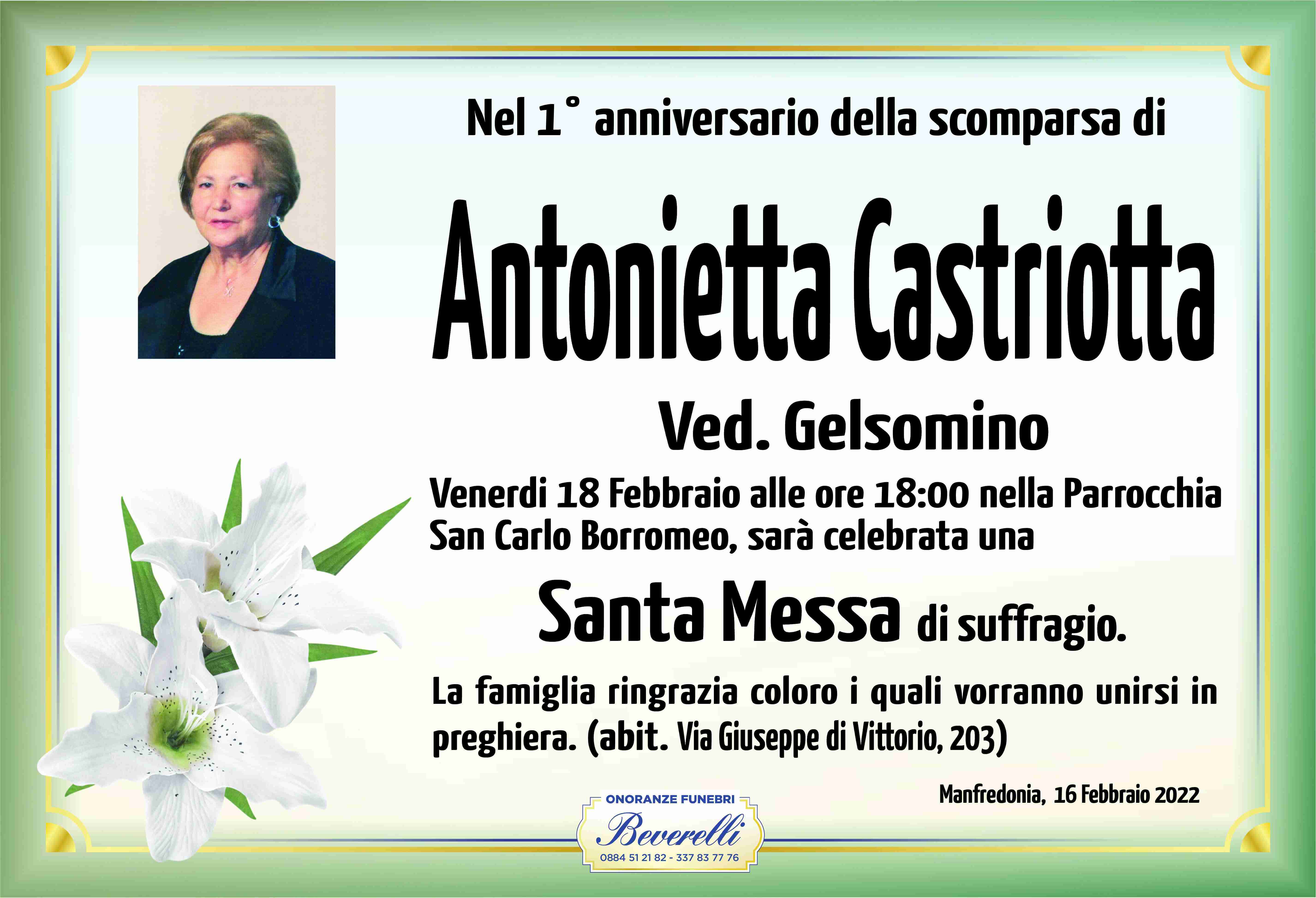 Antonietta Castriotta