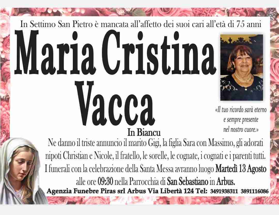 Maria Cristina Vacca