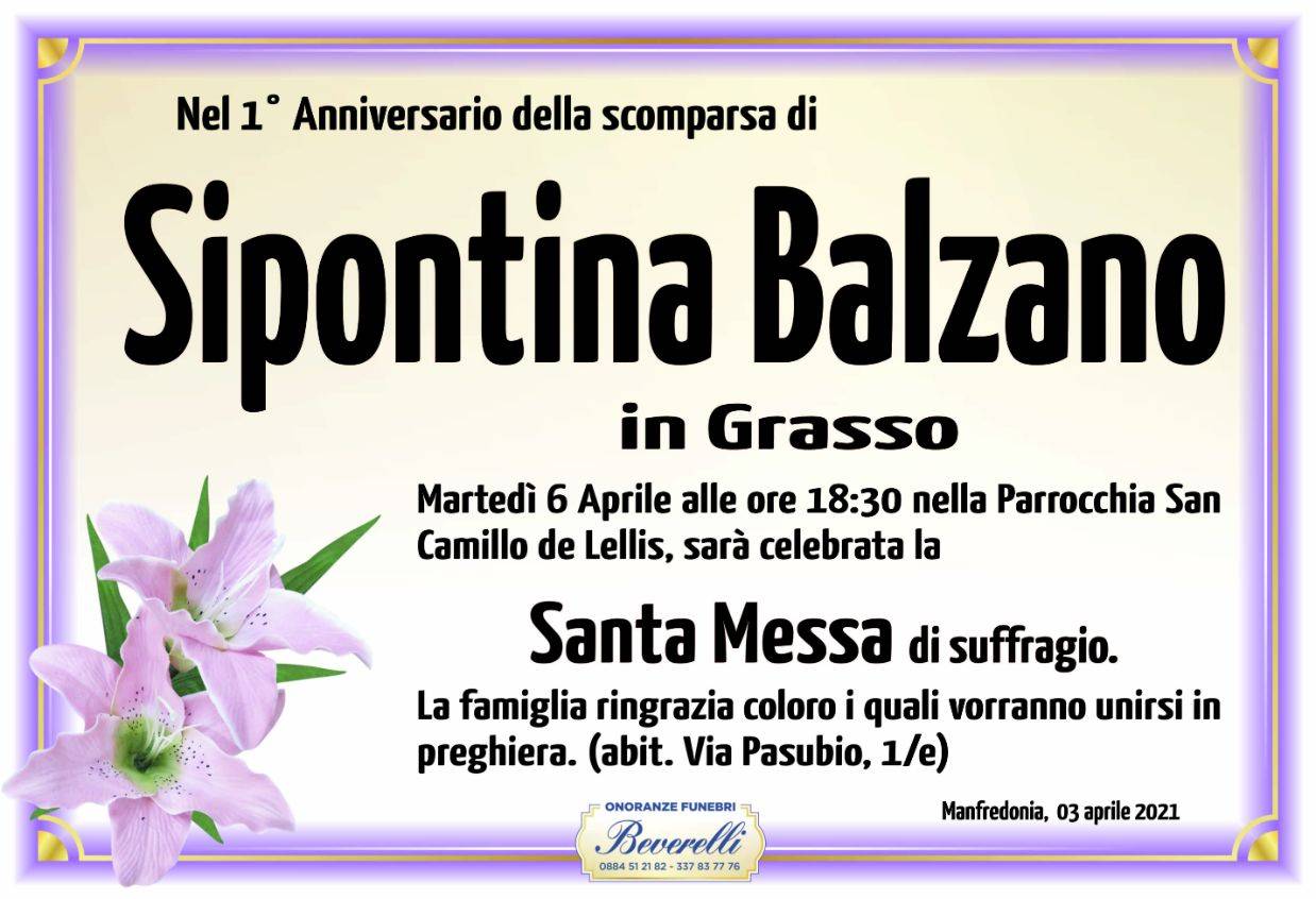 Sipontina Balzano