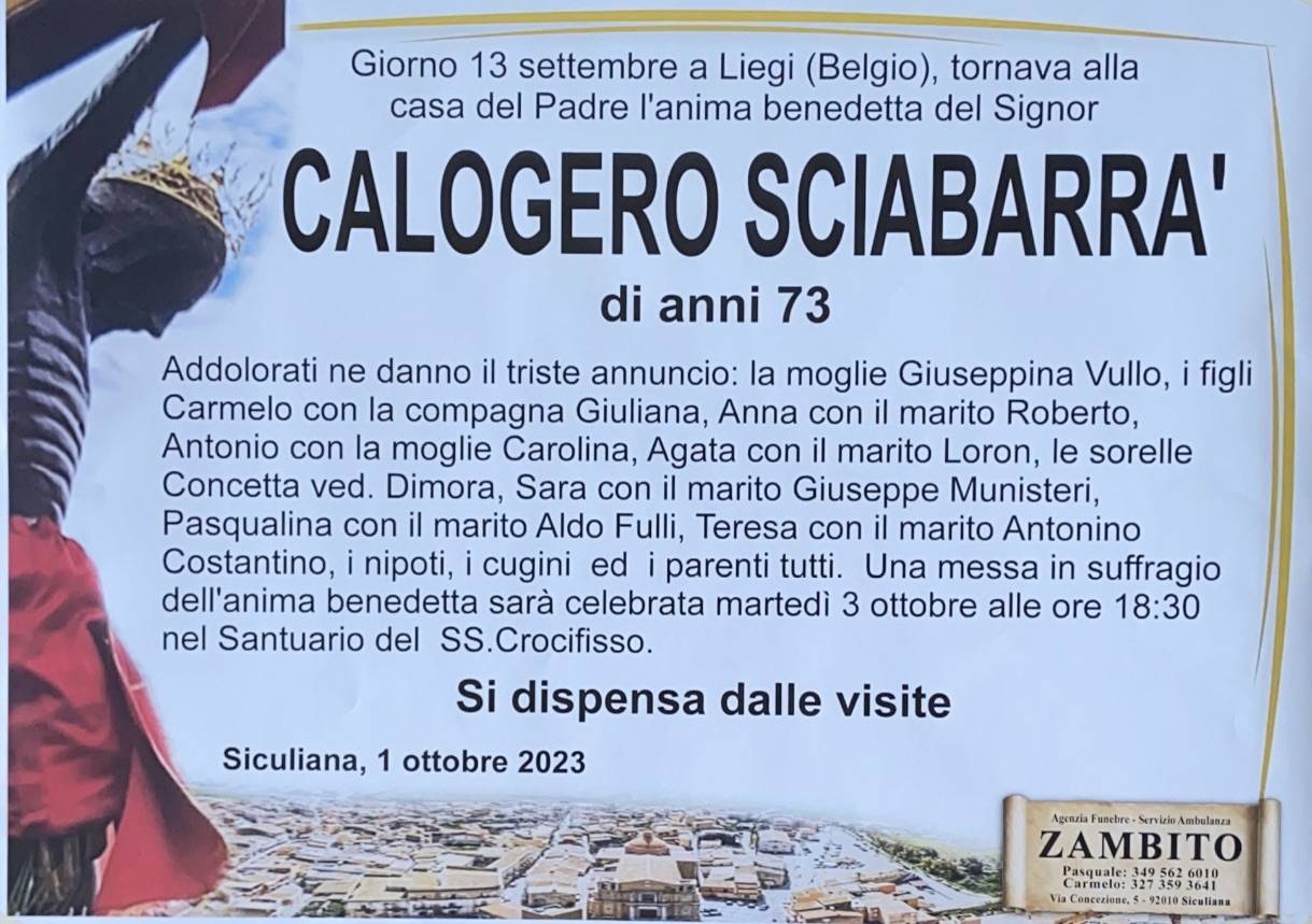 Calogero Sciabarrà