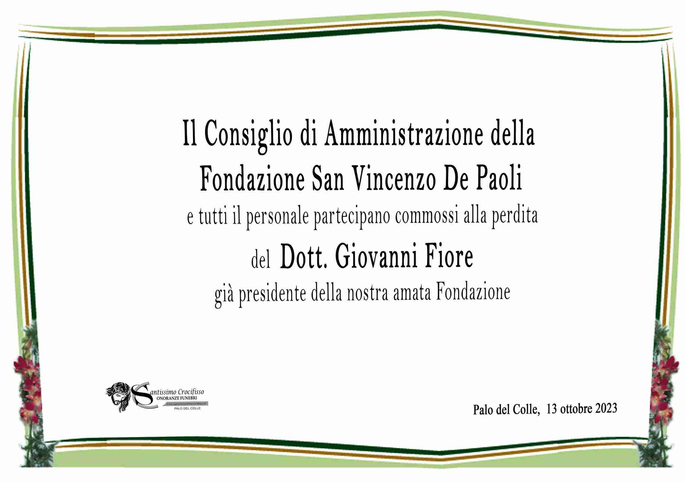 Dr.Giovanni  Fiore