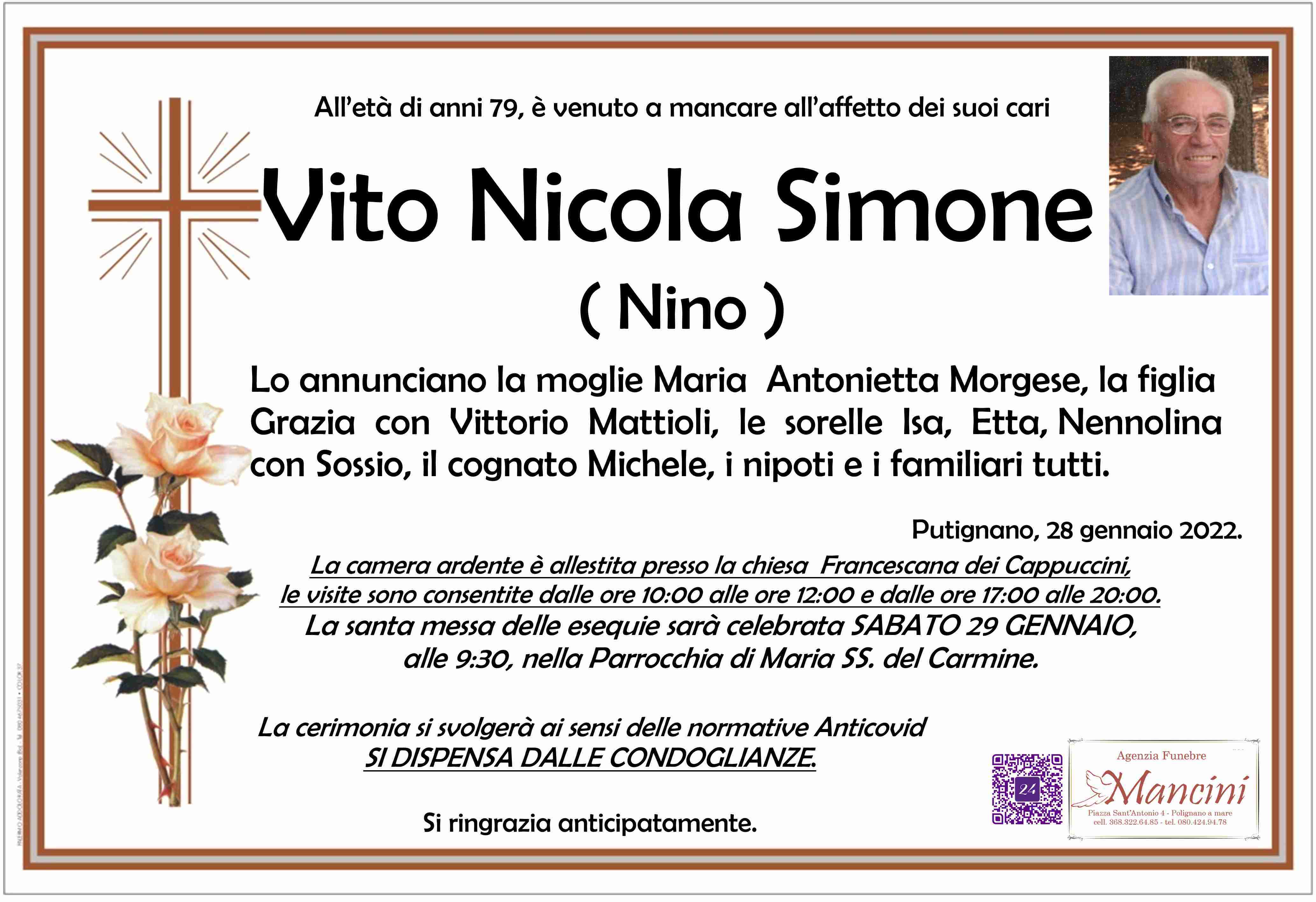 Vito Nicola Simone