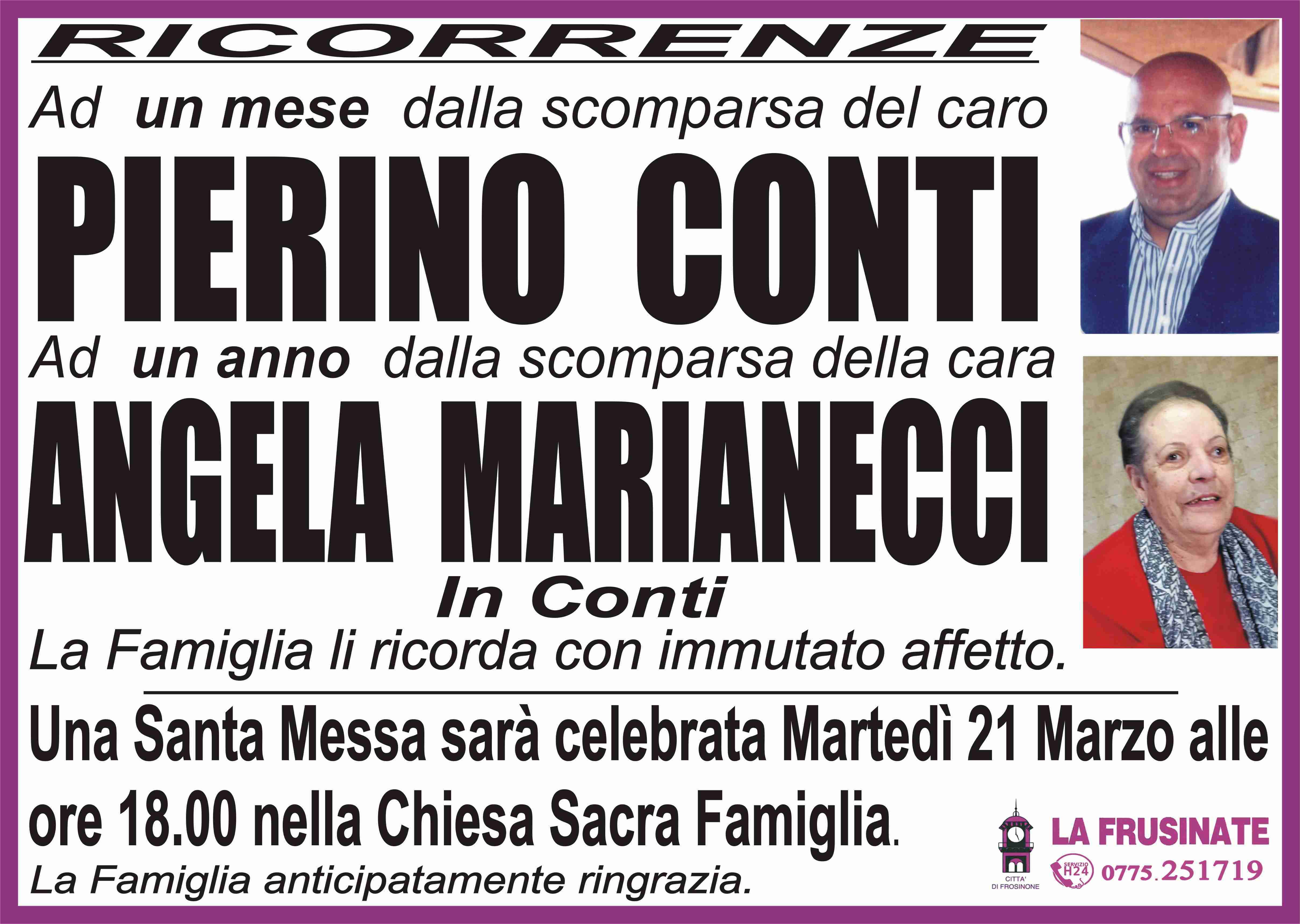 Pierino Conti e Angela Marianecci