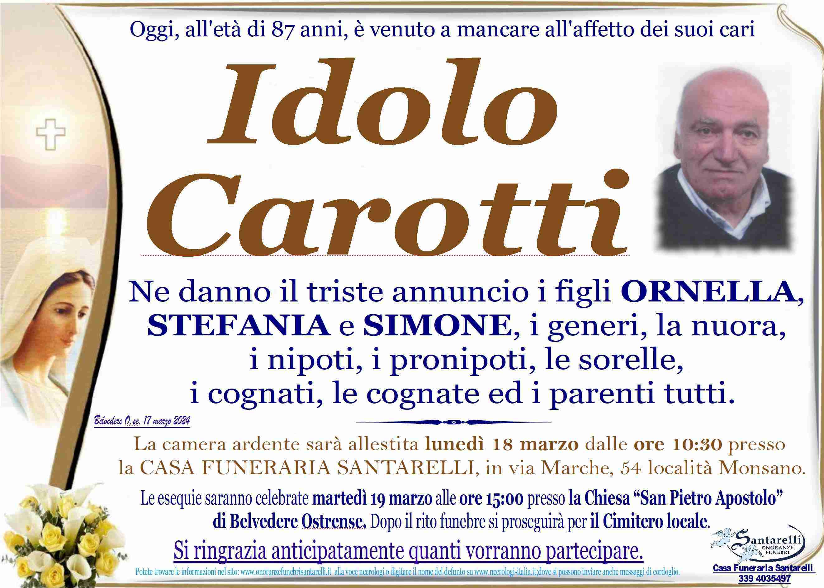 Idolo Carotti