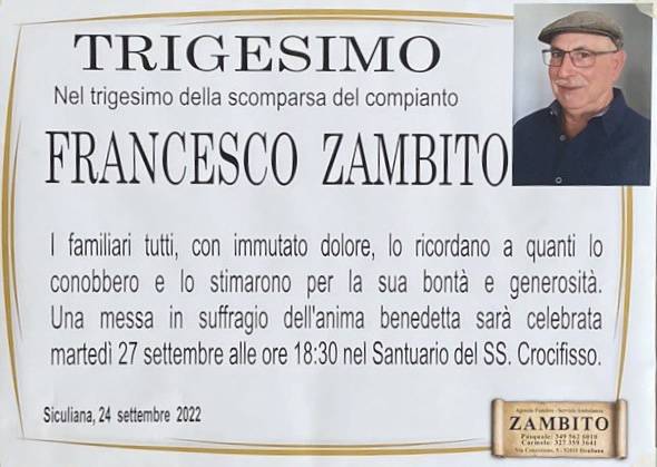 Francesco Zambito