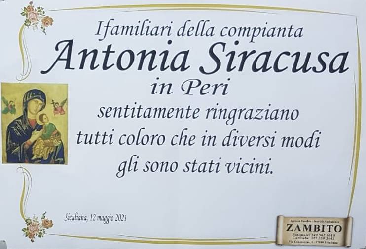 Antonia Siracusa