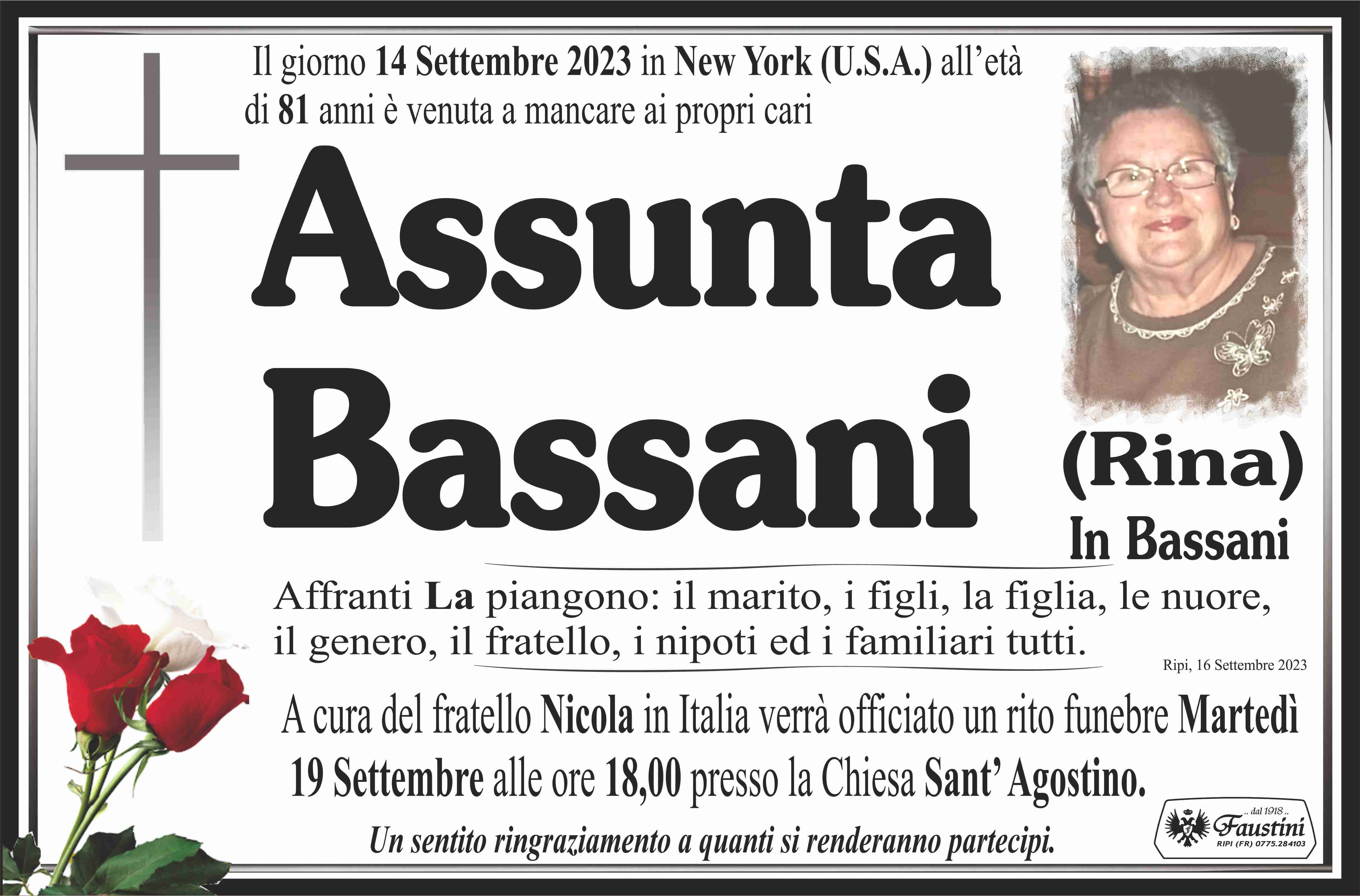 Assunta Bassani