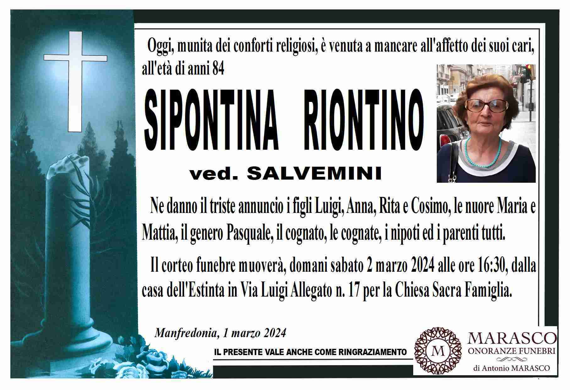 Sipontina Riontino