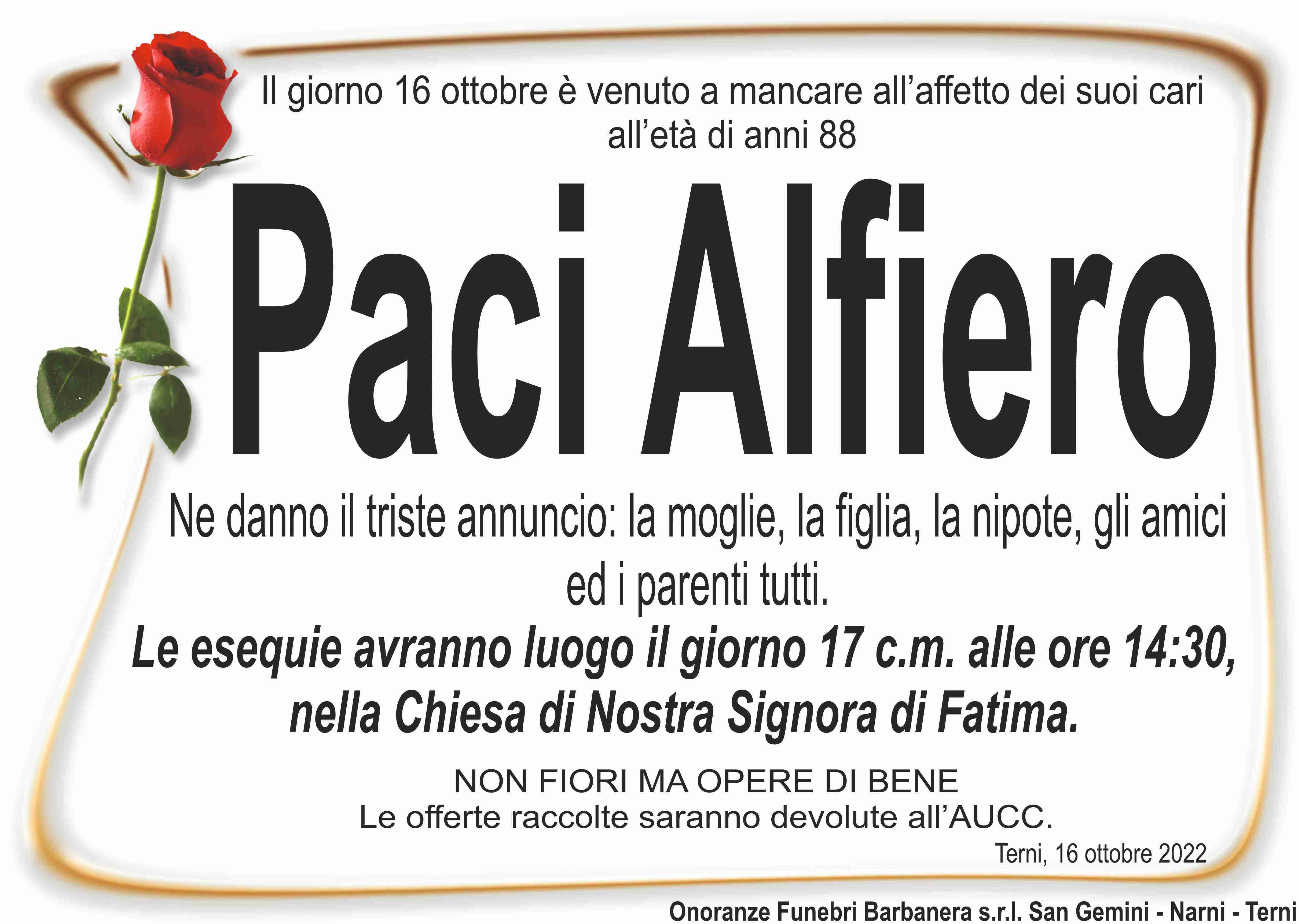 Alfiero Paci