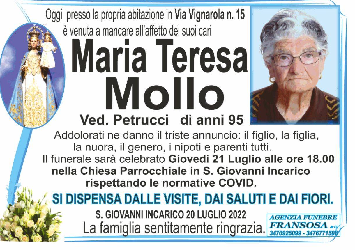 Maria Teresa Mollo