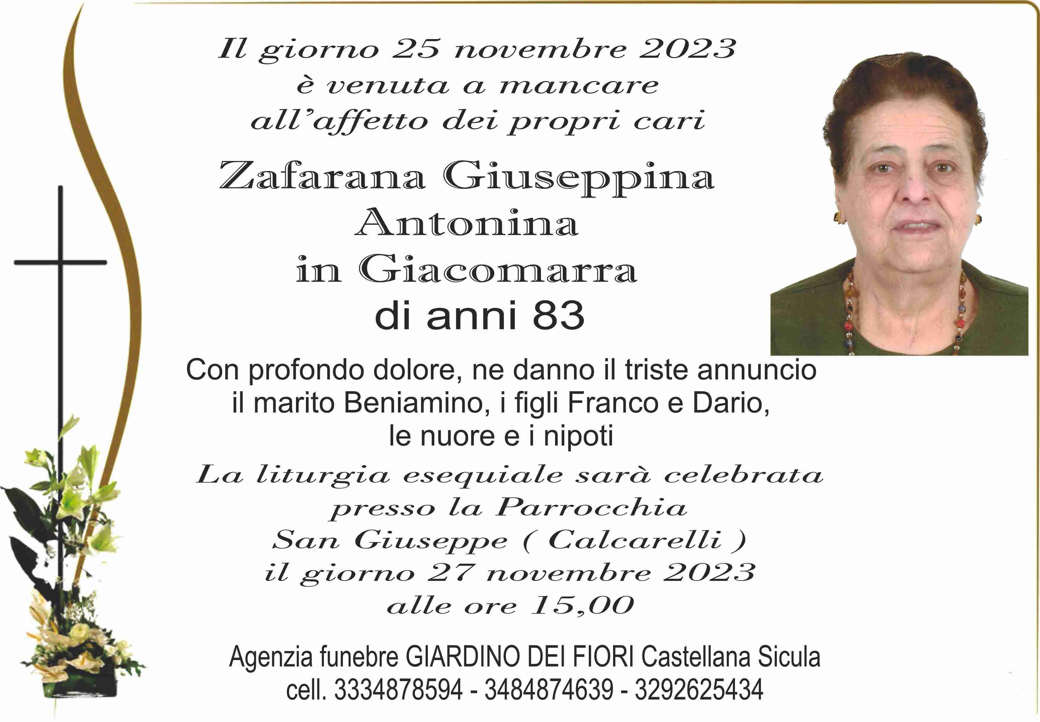 Giuseppina Antonina Zafarana