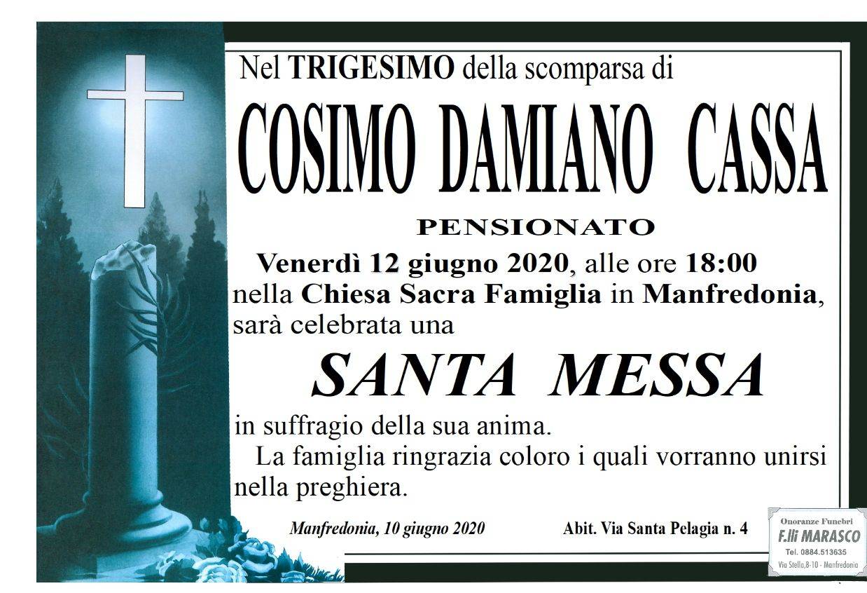 Cosimo Damiano Cassa
