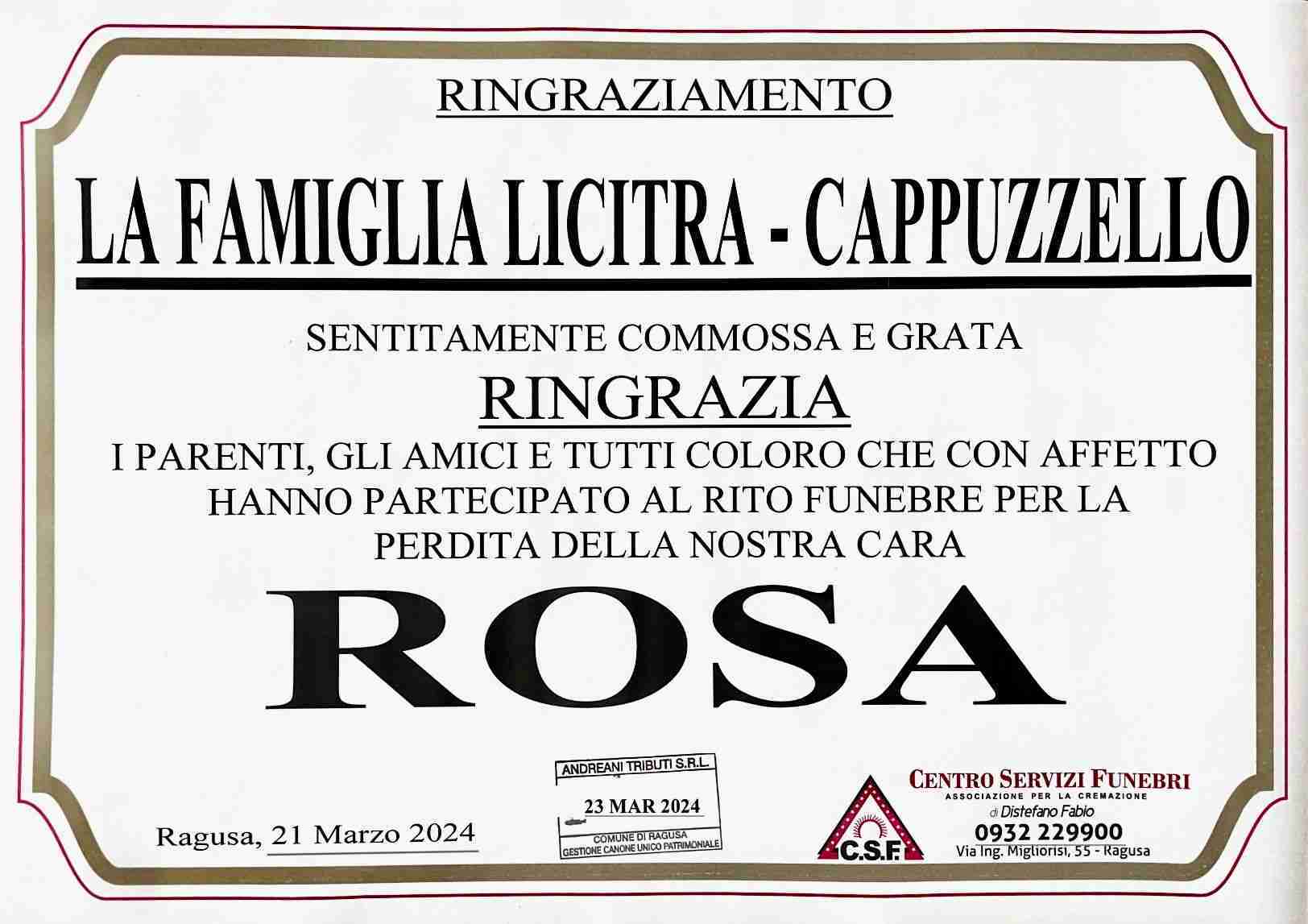 Rosa Cappuzzello