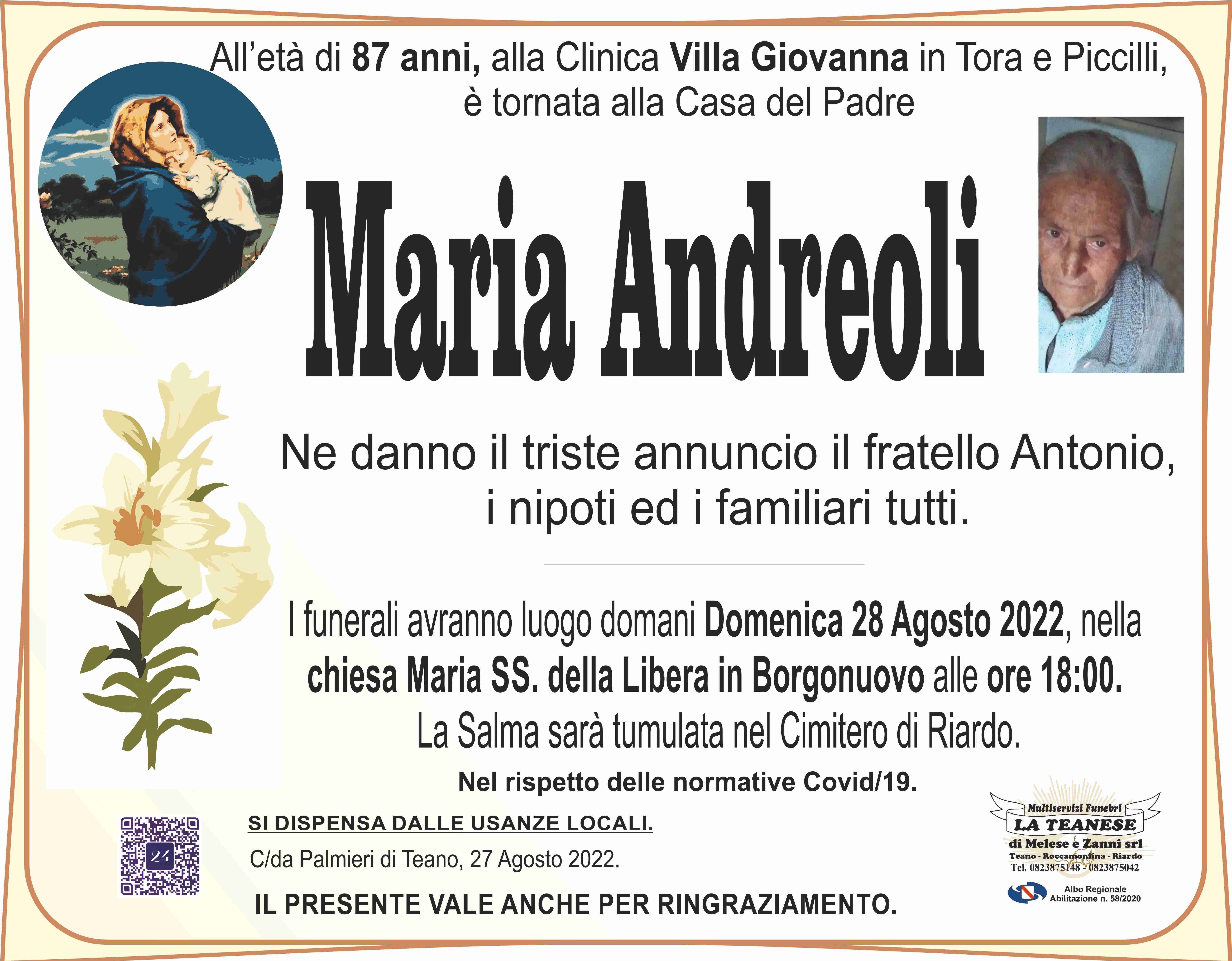 Maria Andreoli