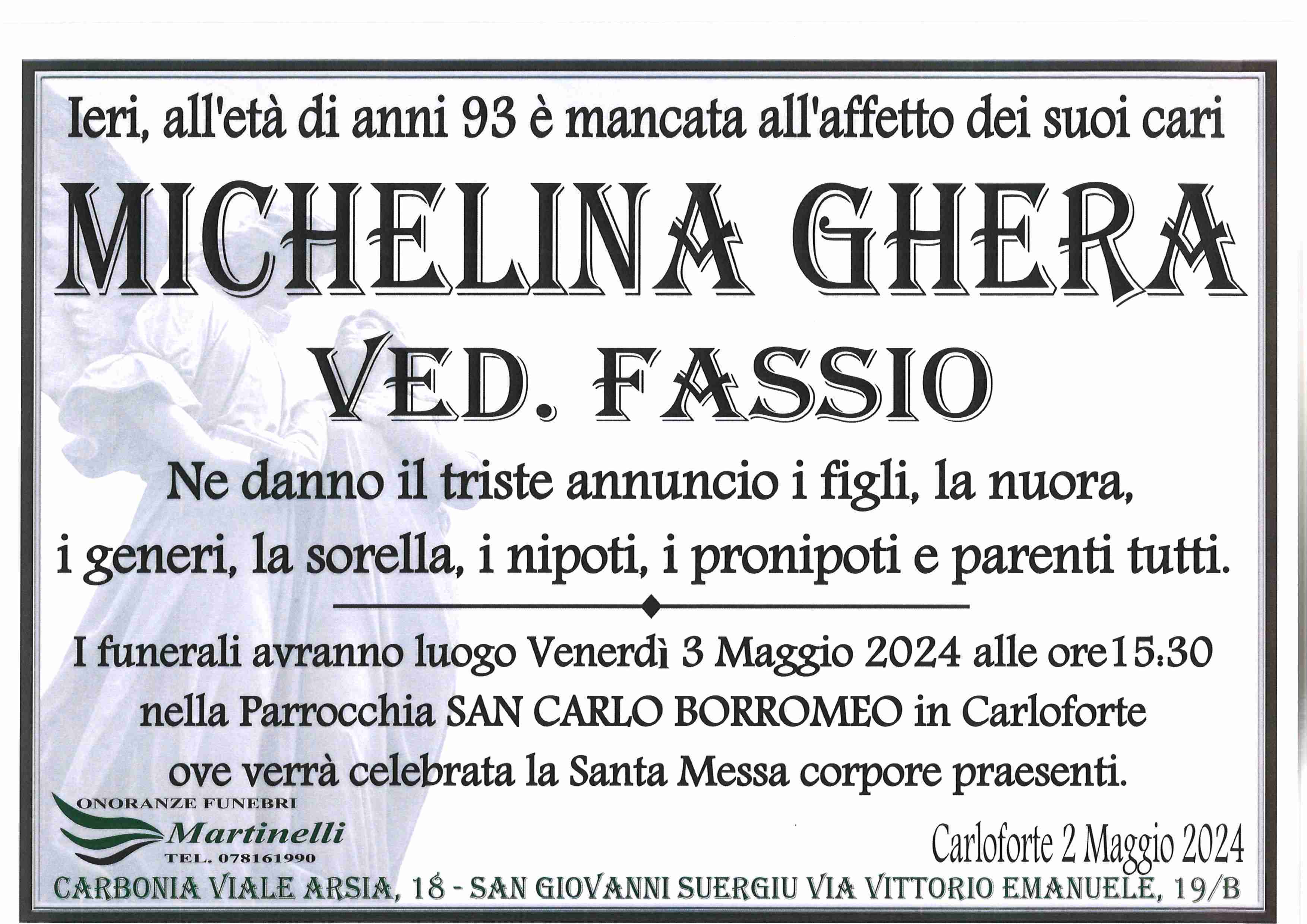 Michelina Ghera