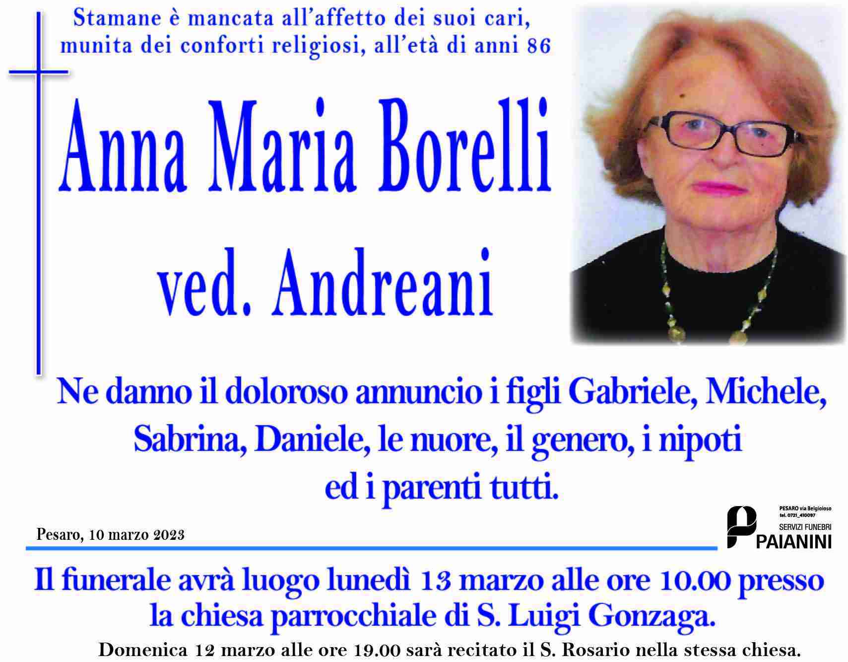 Anna Maria Borelli