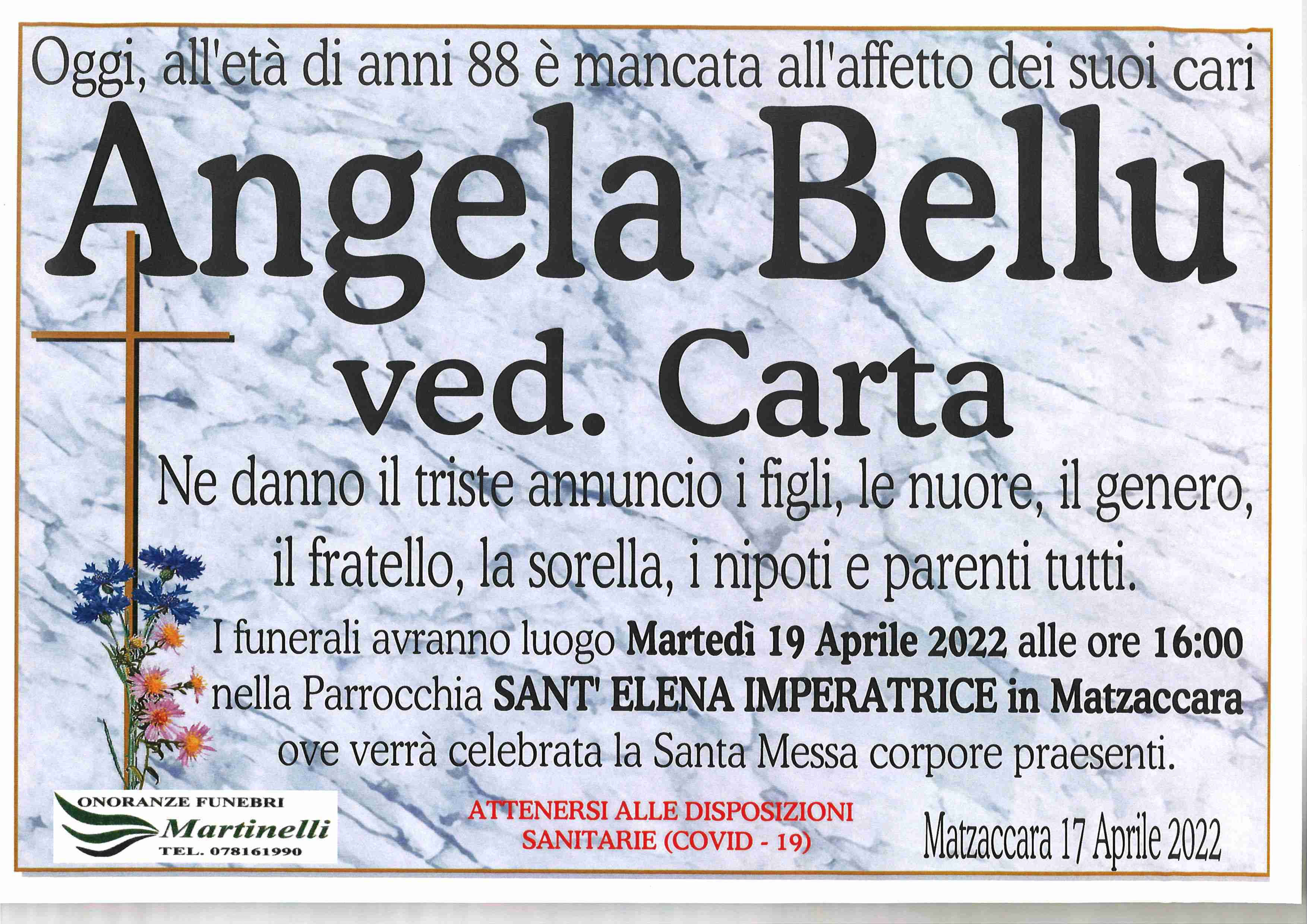 Salvatora Angela Bellu