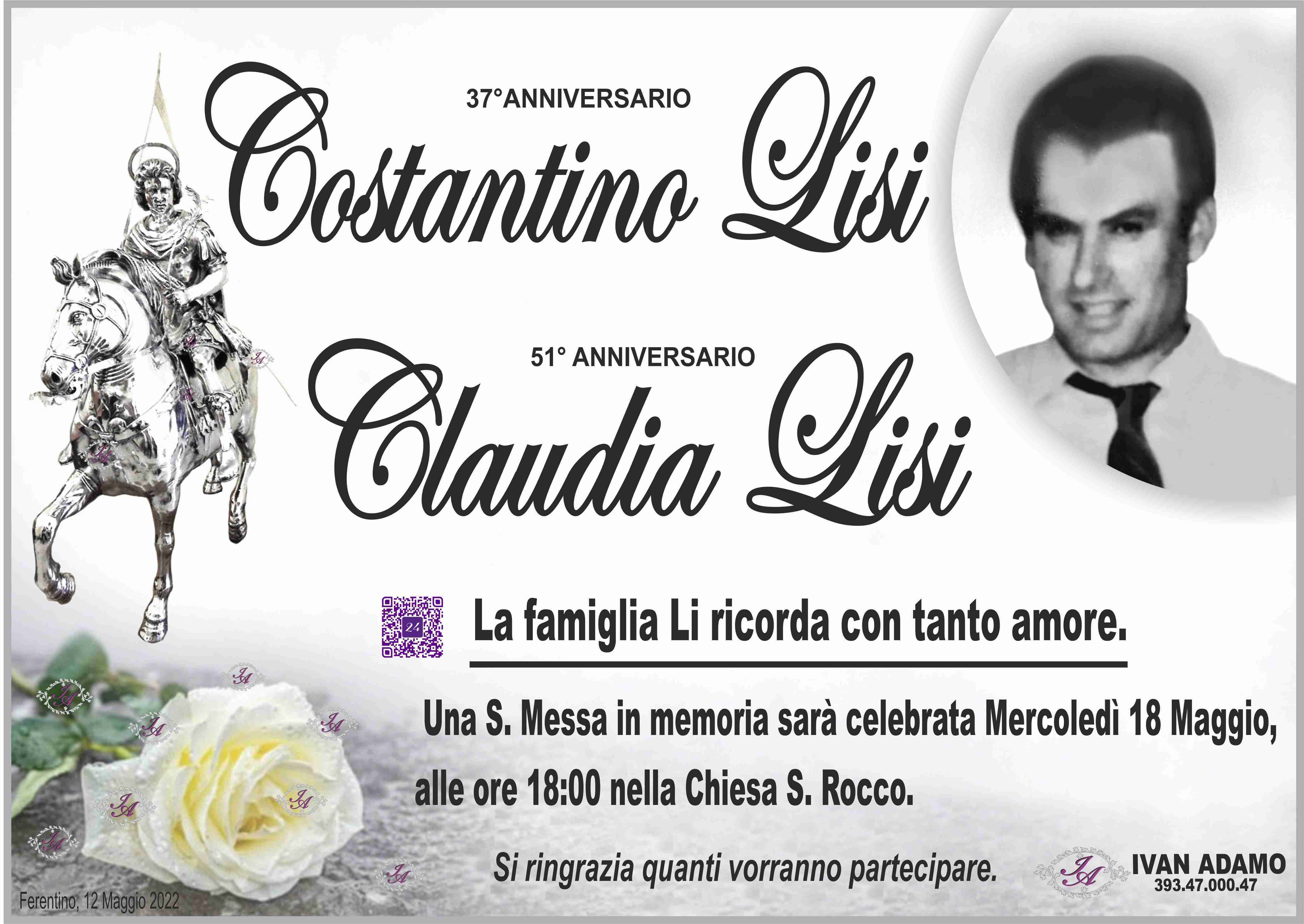 Costantino Lisi  e Claudia Lisi