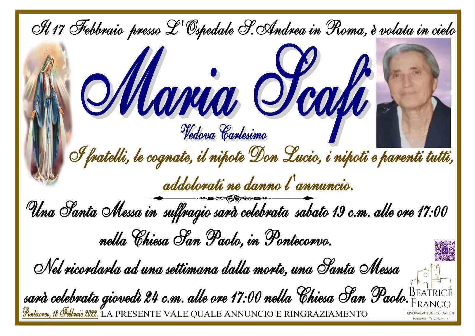 Maria Scafi