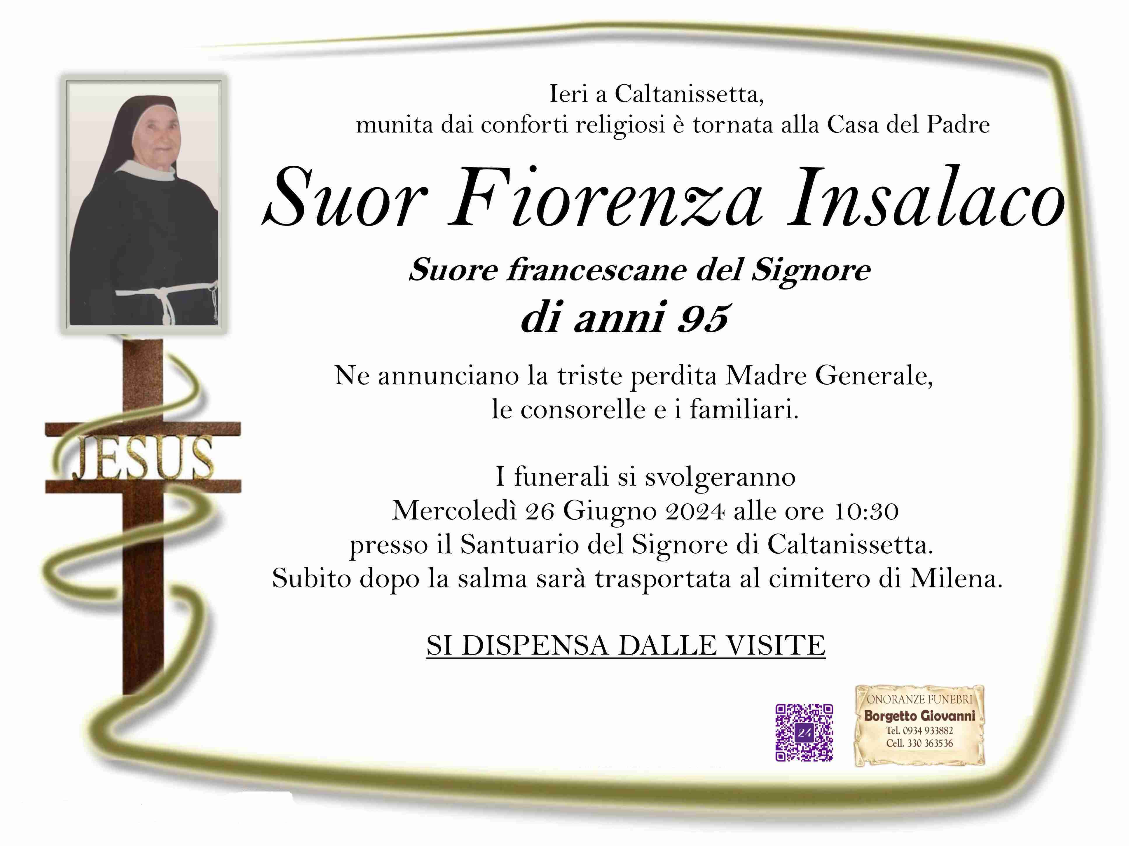 Suor Fiorenza Insalaco