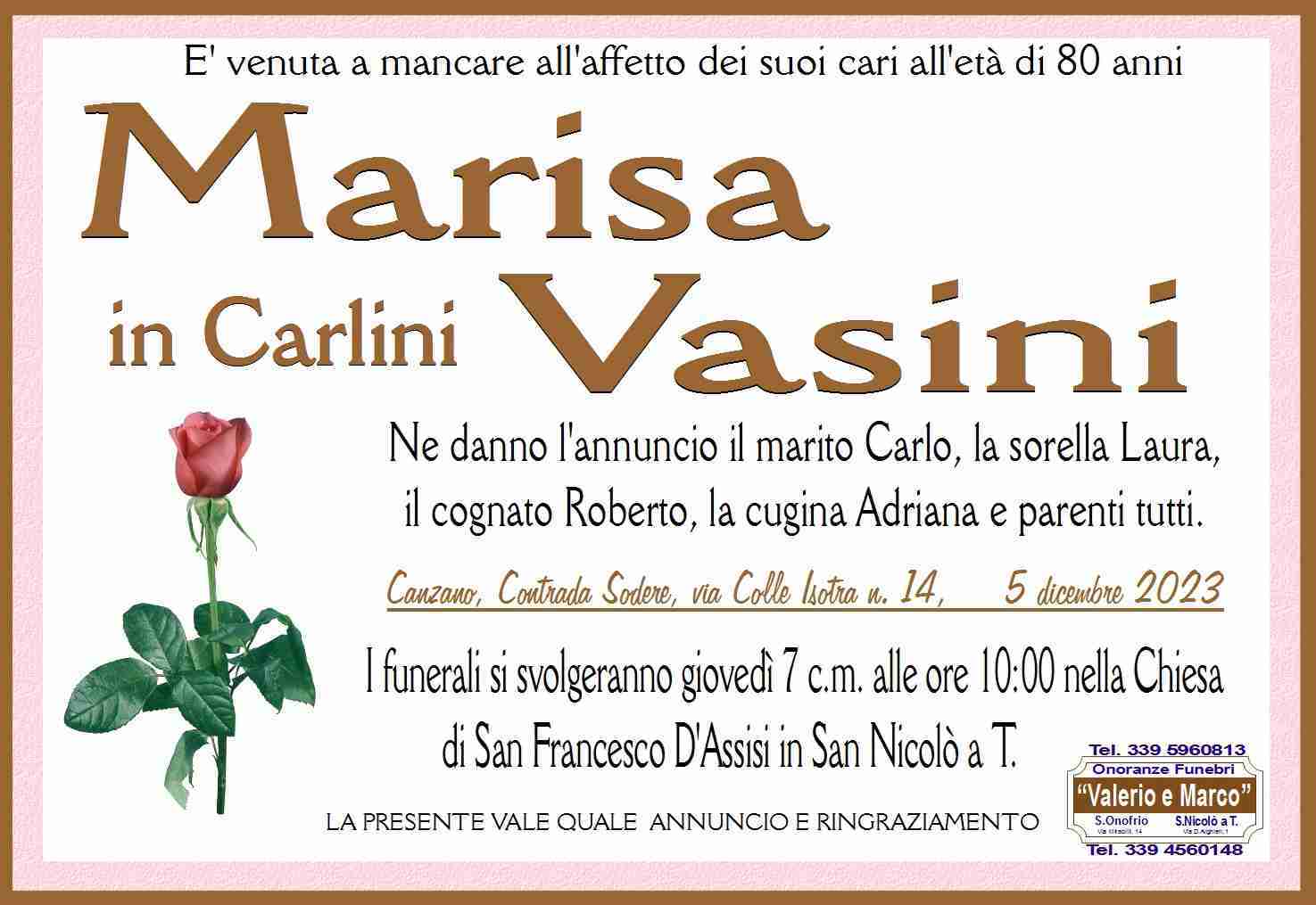 Marisa Vasini