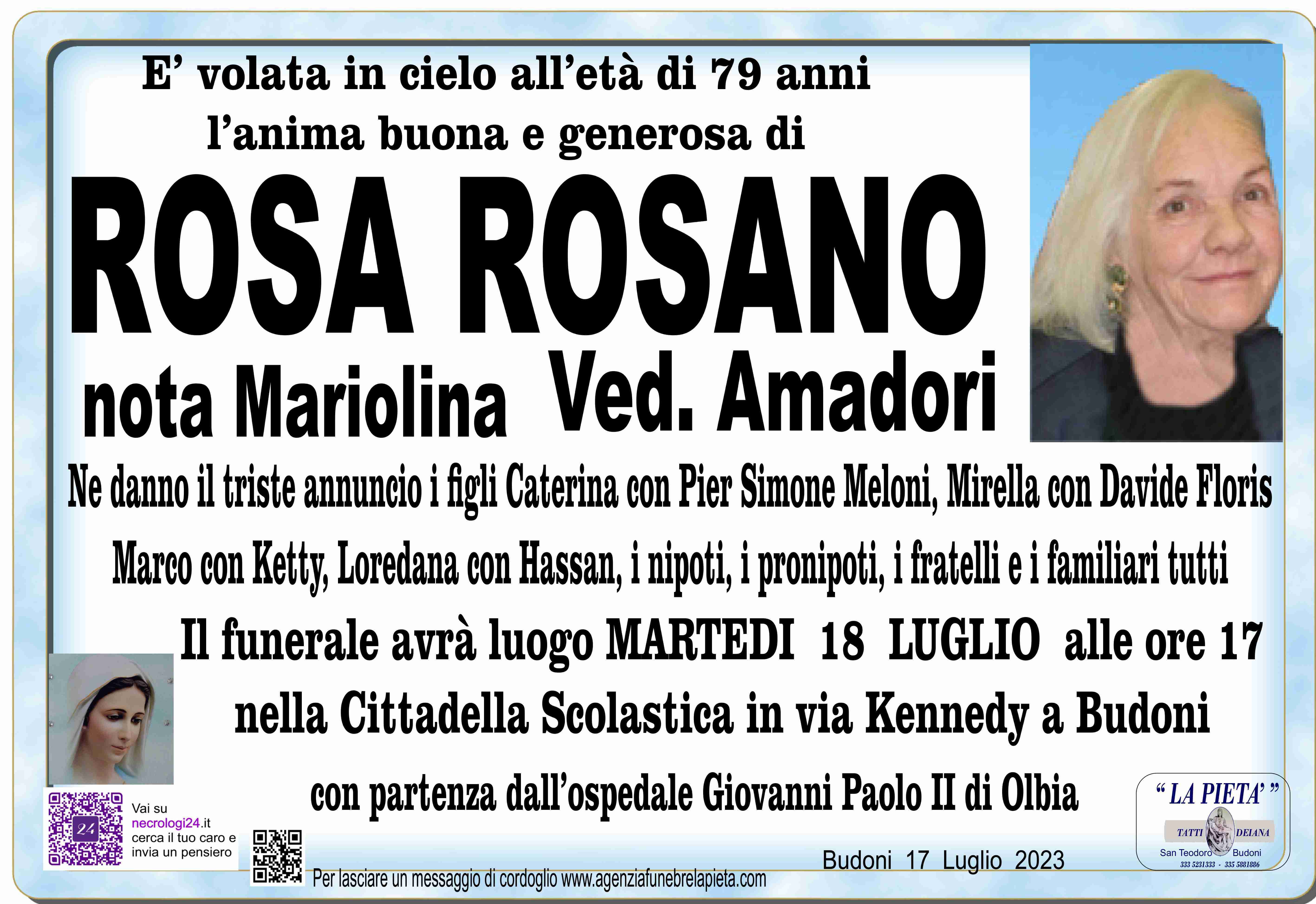 Rosa Rosano