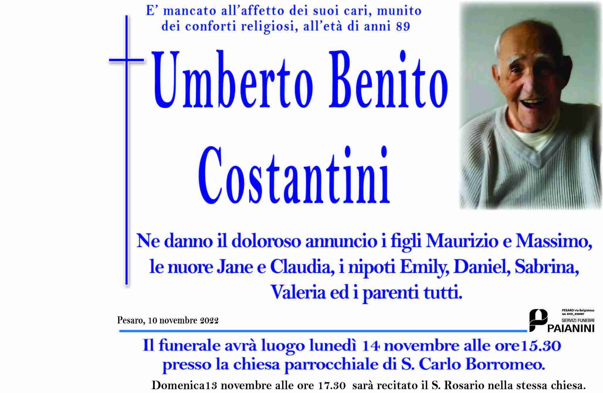 Umberto Benito Costantini