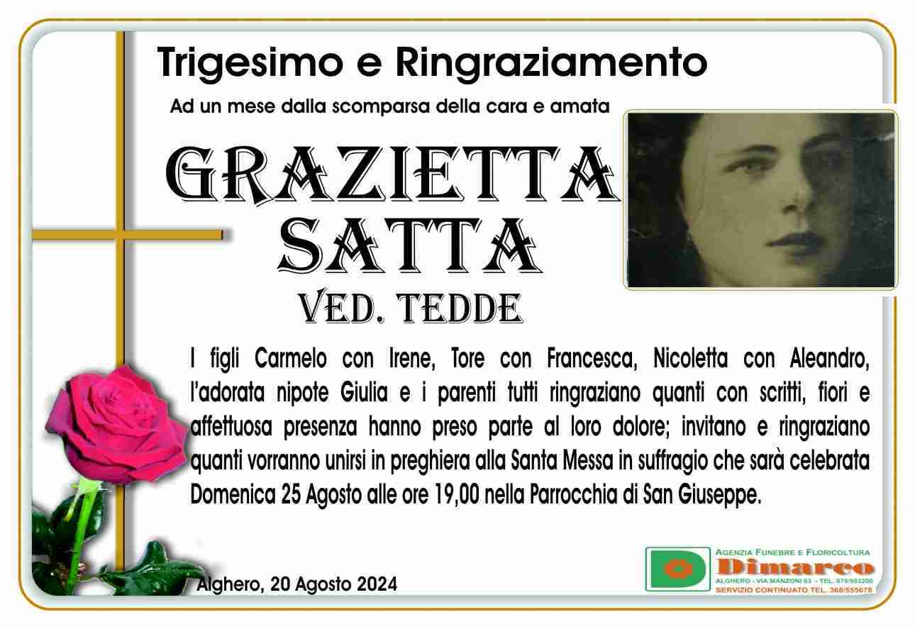 Grazietta Satta ved. Teddr