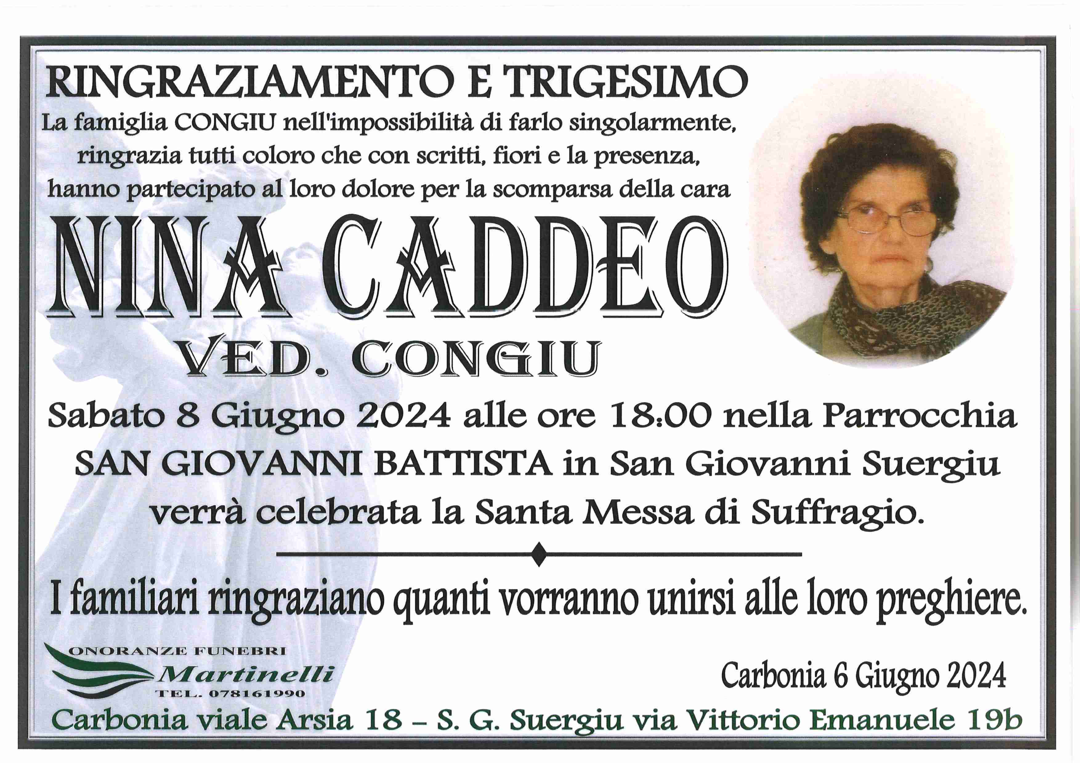 Sanzionina Caddeo