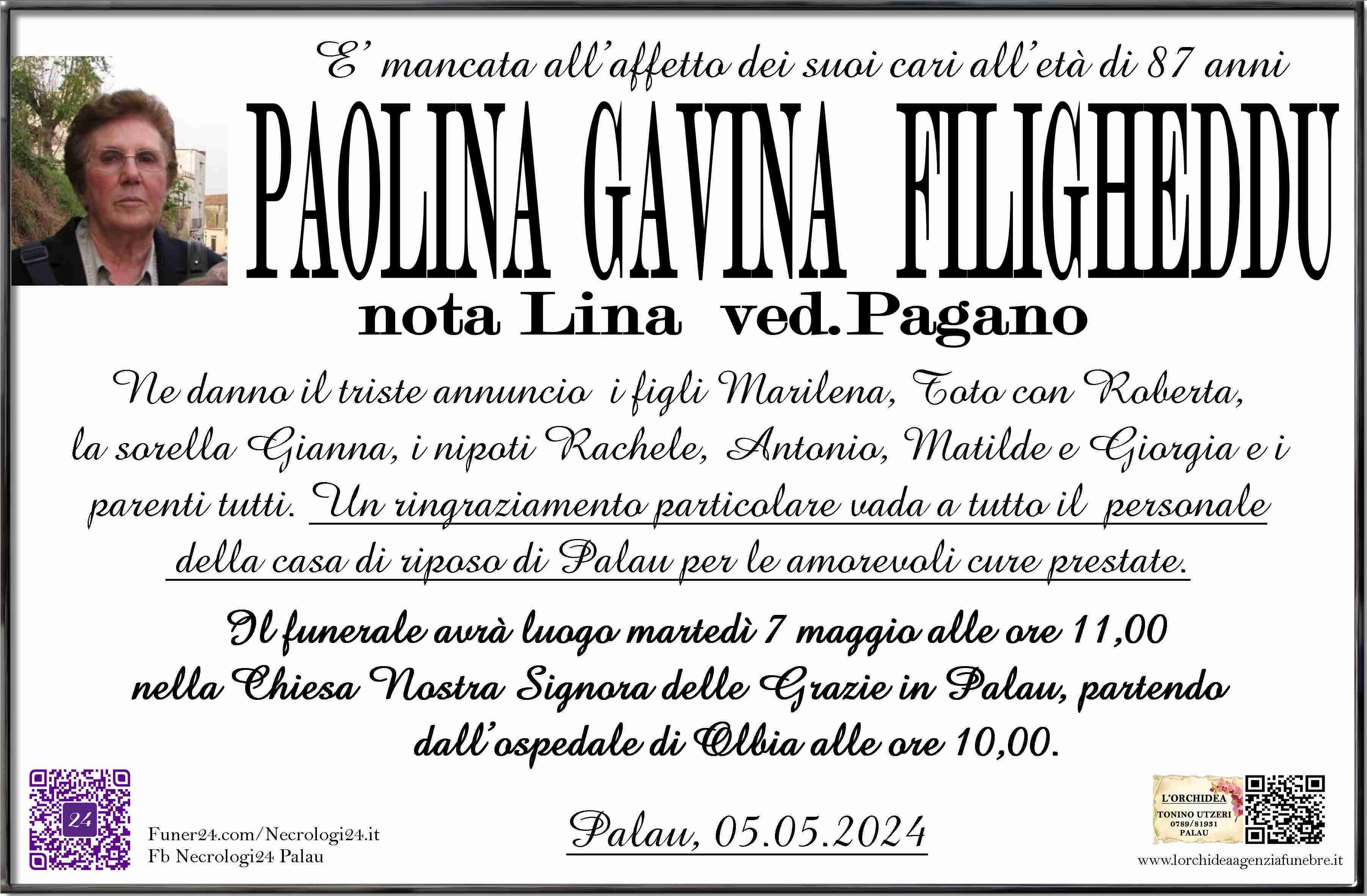 Paolina Gavina Filigheddu