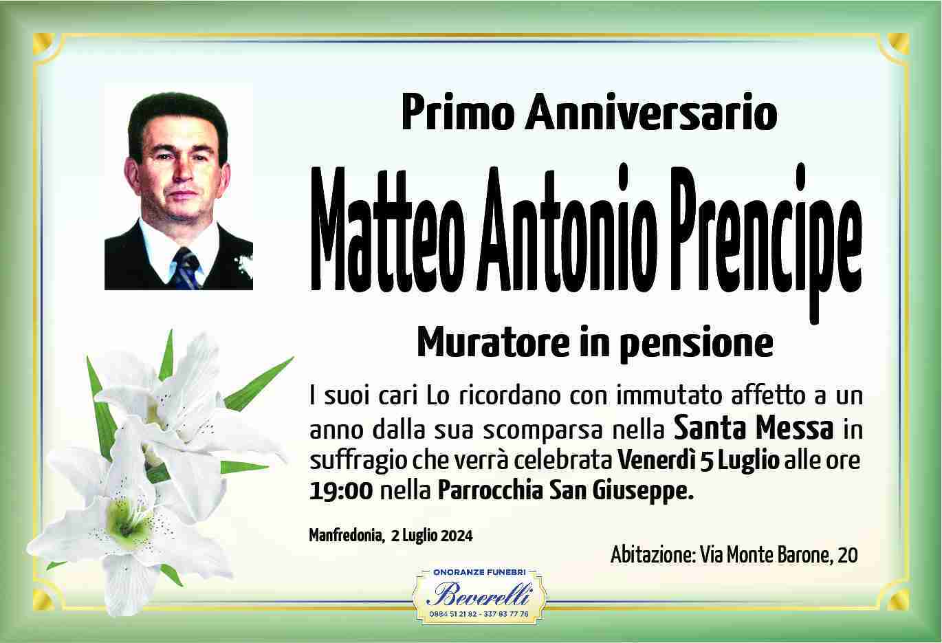 Matteo Antonio Prencipe