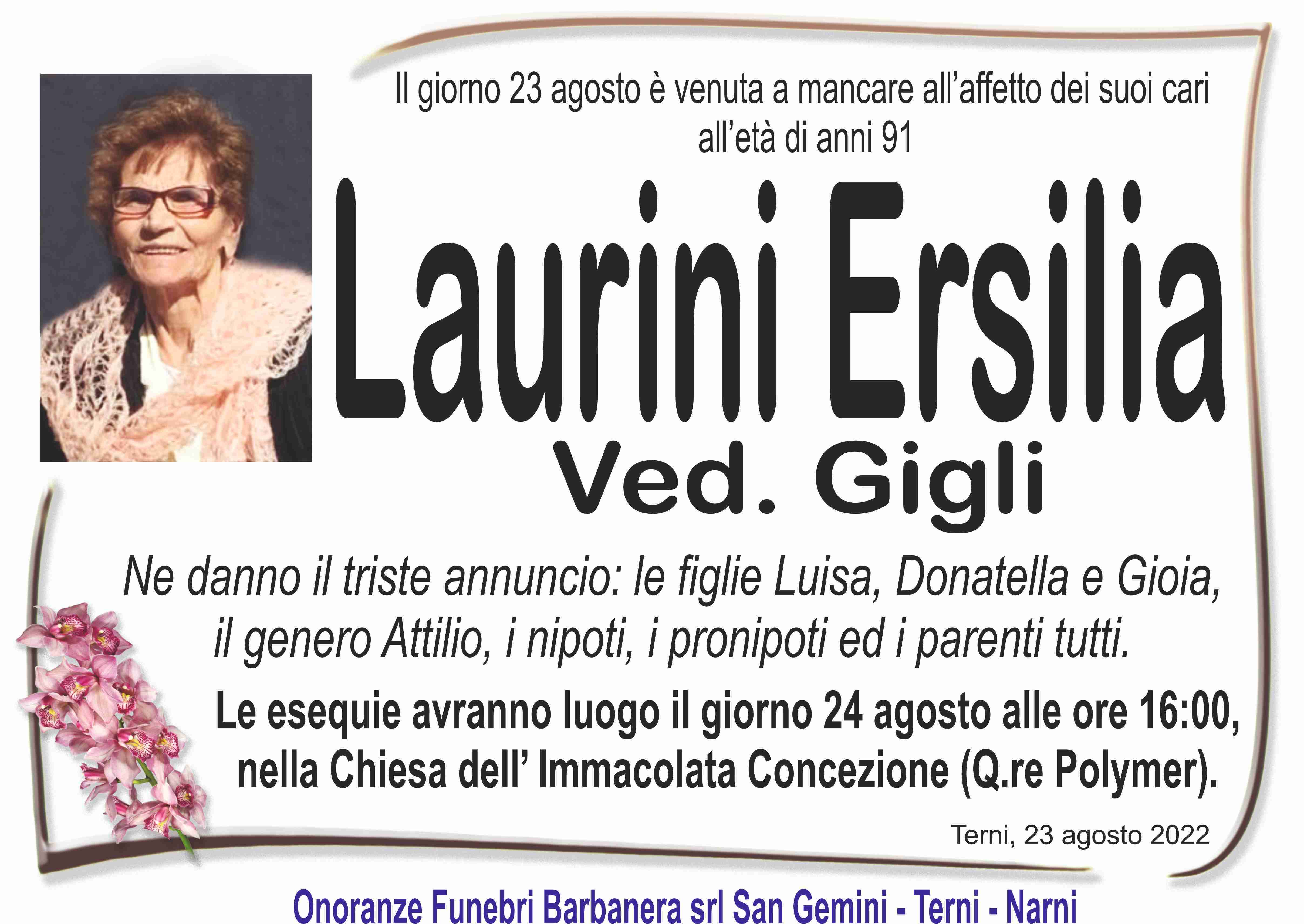 Laurini Ersilia