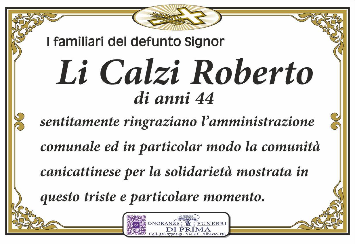 Roberto Li Calzi