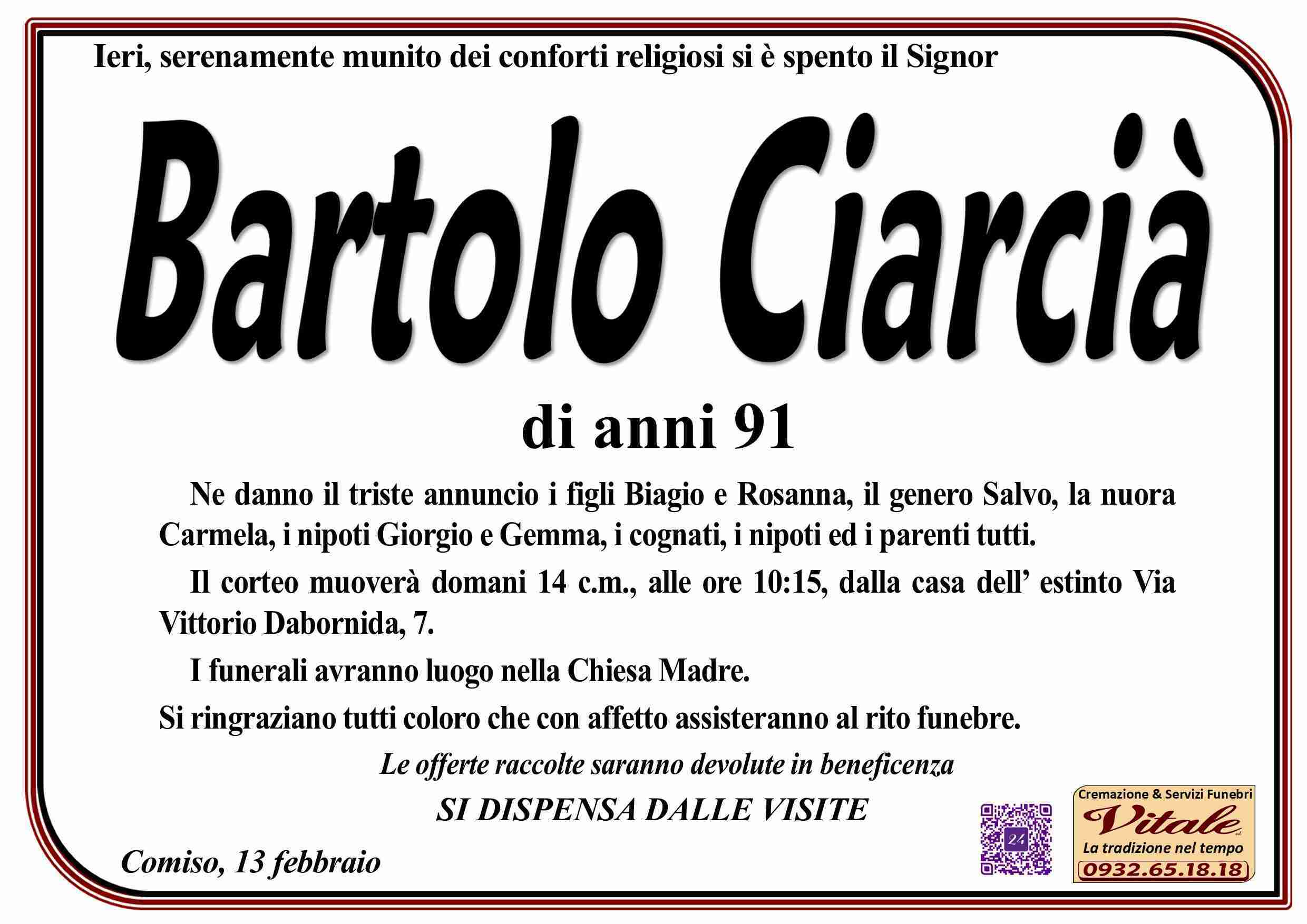 Bartolo Ciarcià