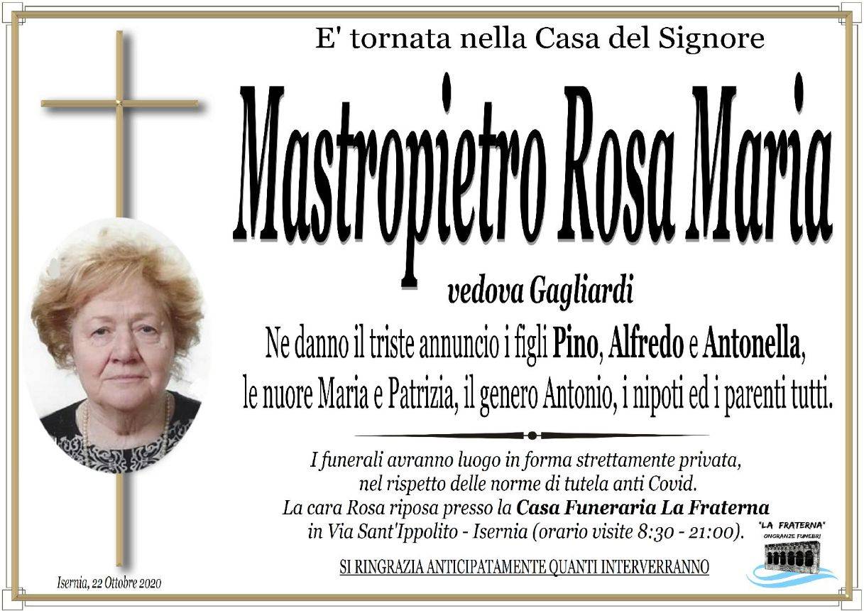Rosa Maria Mastropietro