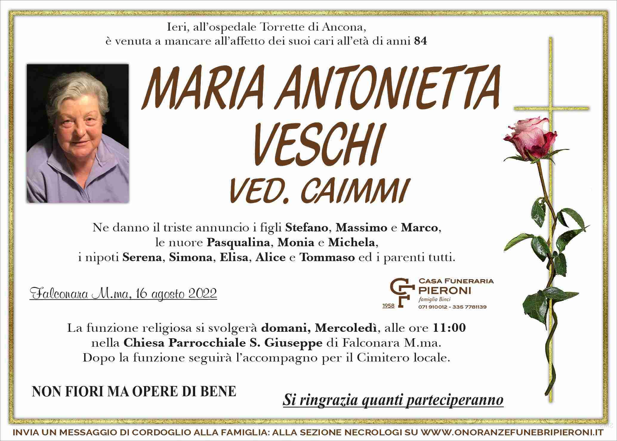Maria Antonietta Veschi