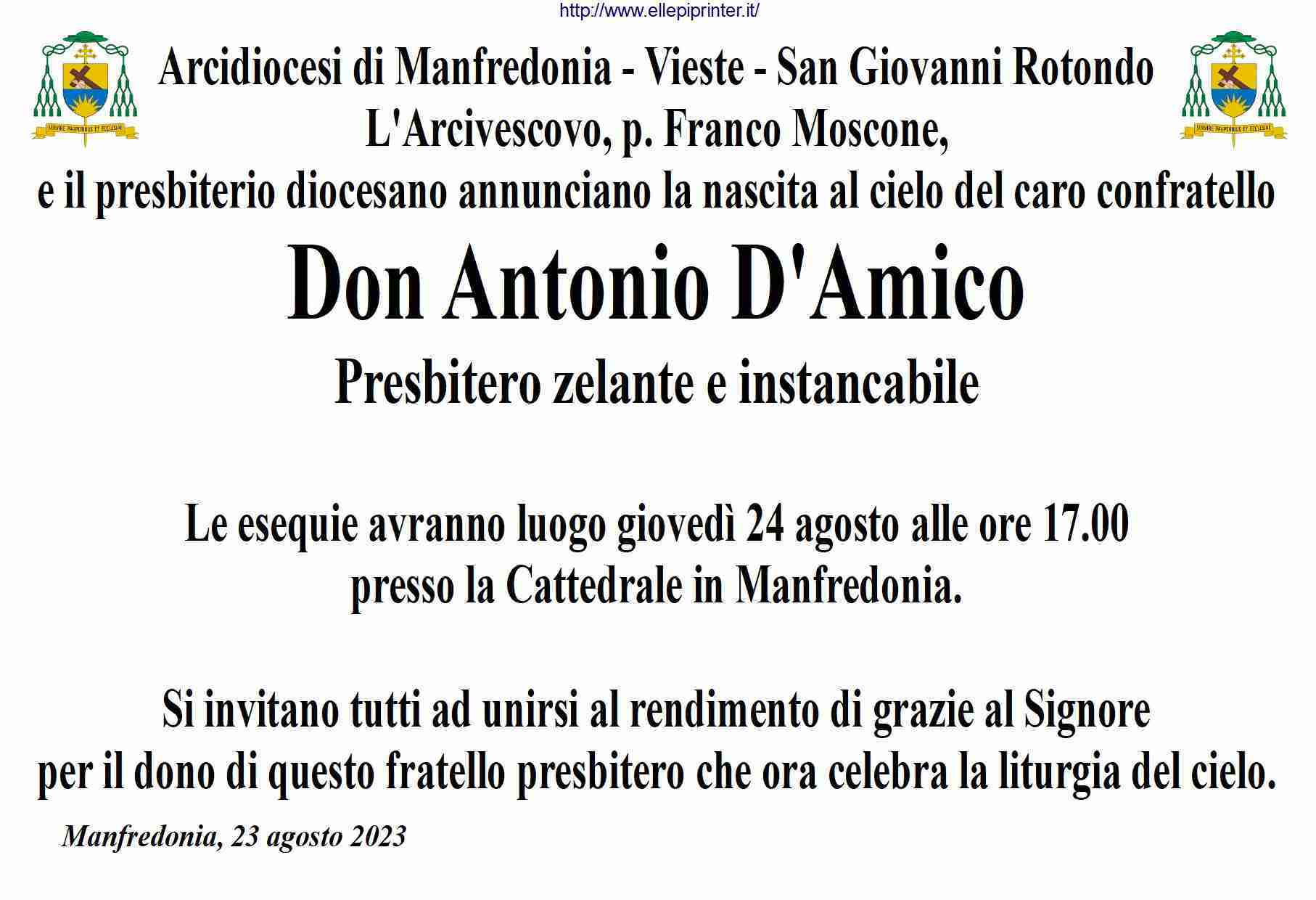 don Antonio D'Amico