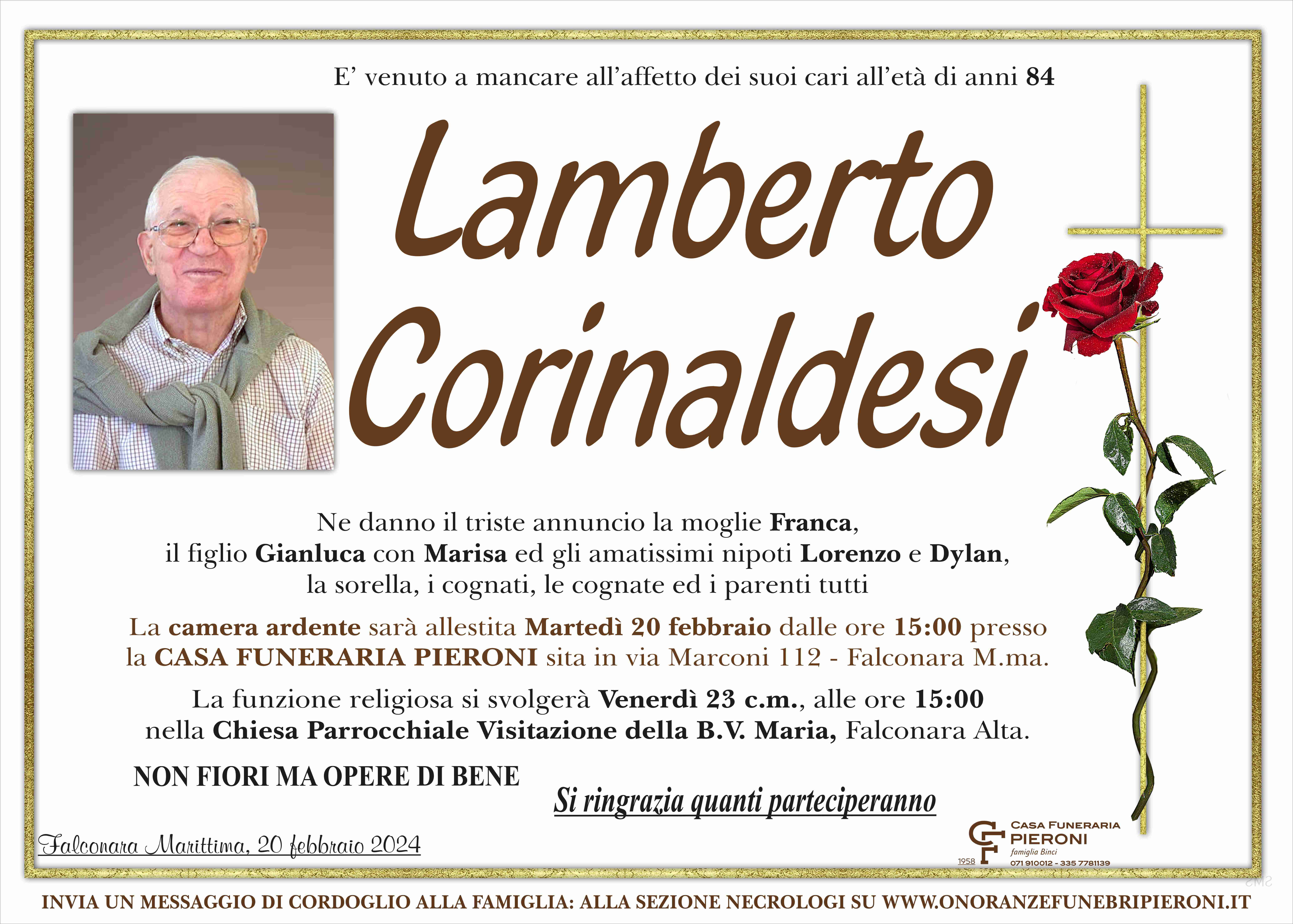 Lamberto Corinaldesi